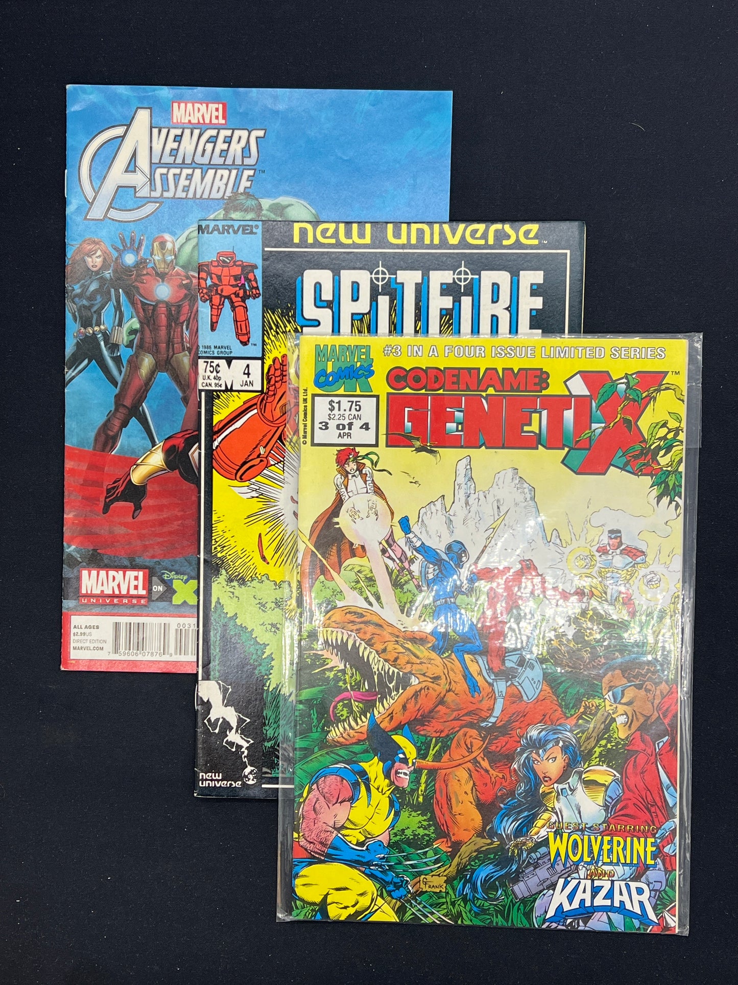 Auction Lot 122: Assorted Marvel Comic Book Lot