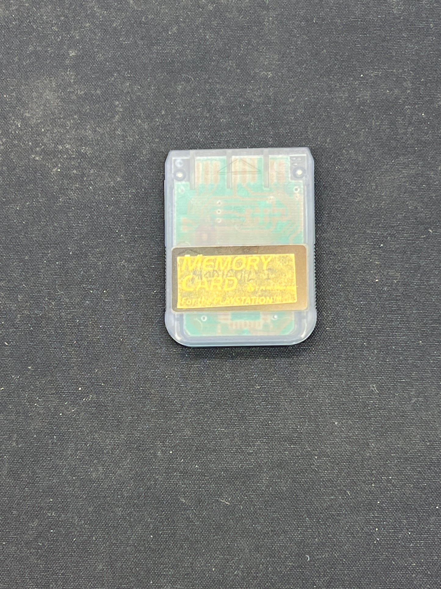Auction Lot 203: Playstation Memory Card Loose Untested