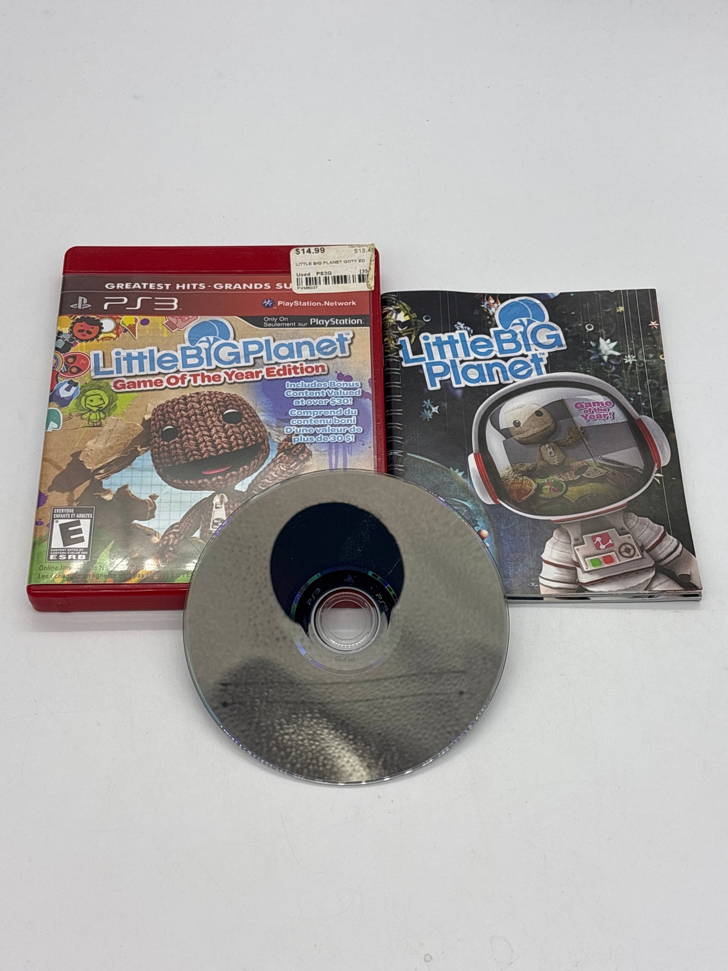 Auction Lot 145: Little Big Planet Game of the Year Video Game PlayStation 3 CIB