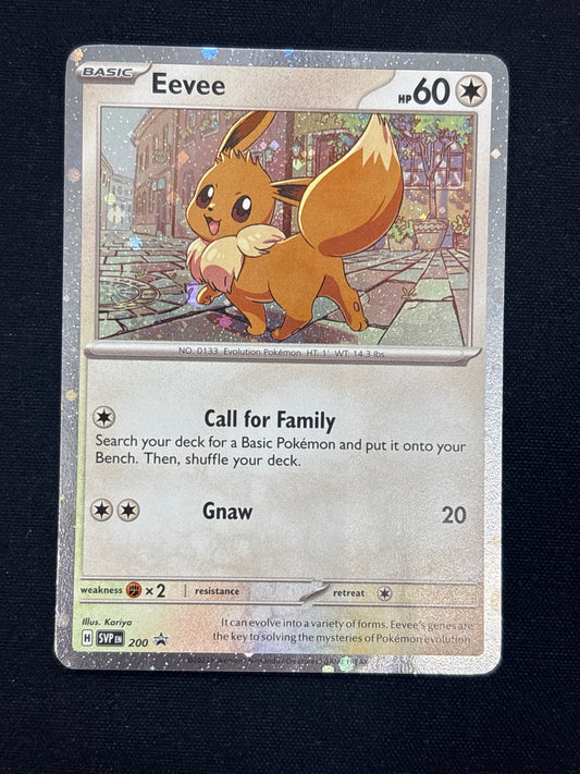 Auction Lot 34: Pokemon Cards Eevee Cosmo Holo Promo Conditions Vary