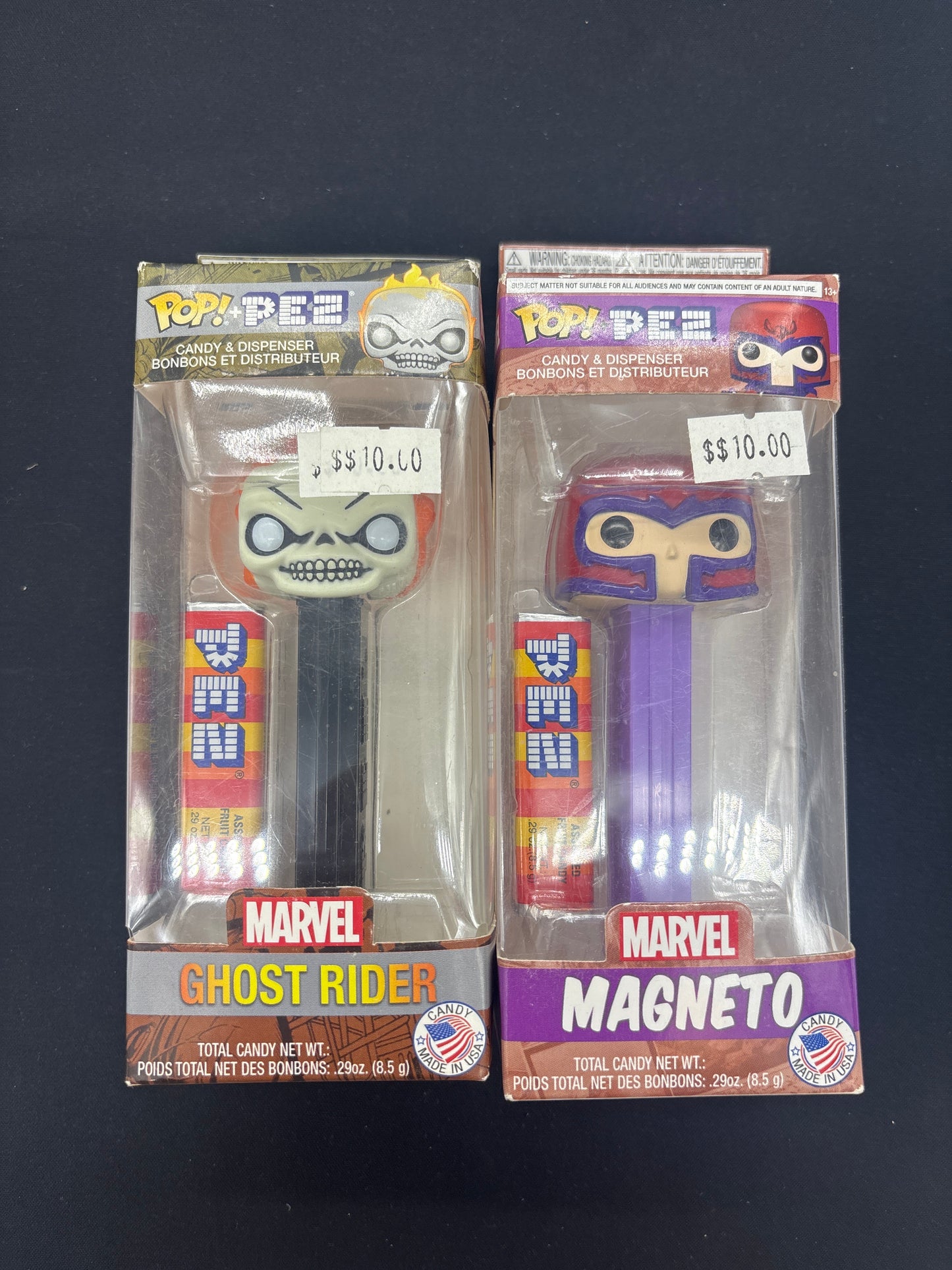Auction Lot 44: Pop PEZ Dispensers Collectibles Marvel Themed Lot 5