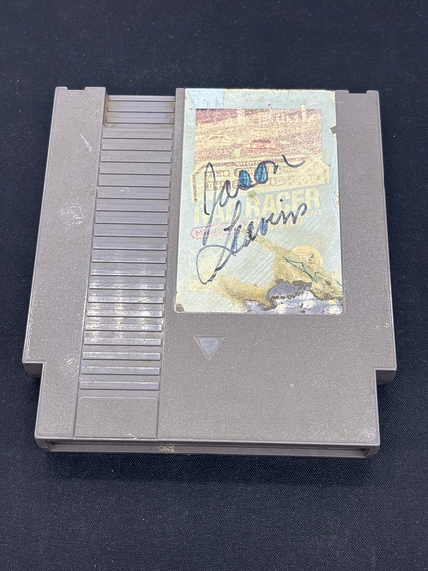 Auction Lot 103: NES Video Game Rad Racer Loose