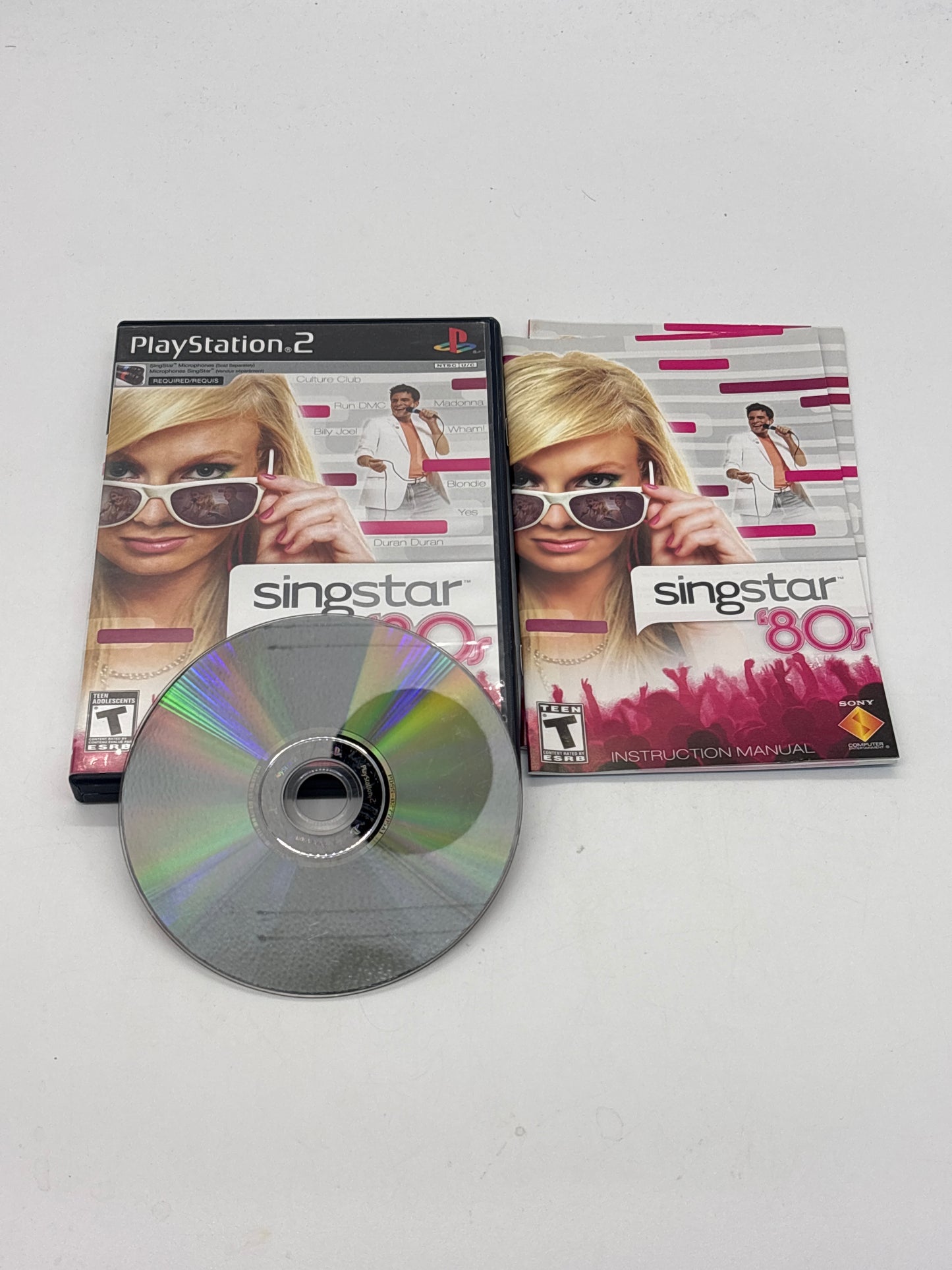 Auction Lot 100: Singstar 80’s Video Game Playstation 2 CIB