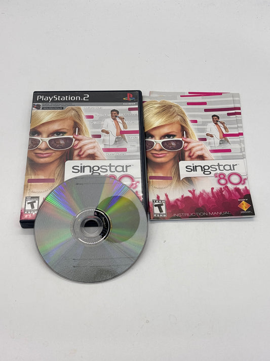 Auction Lot 100: Singstar 80’s Video Game Playstation 2 CIB