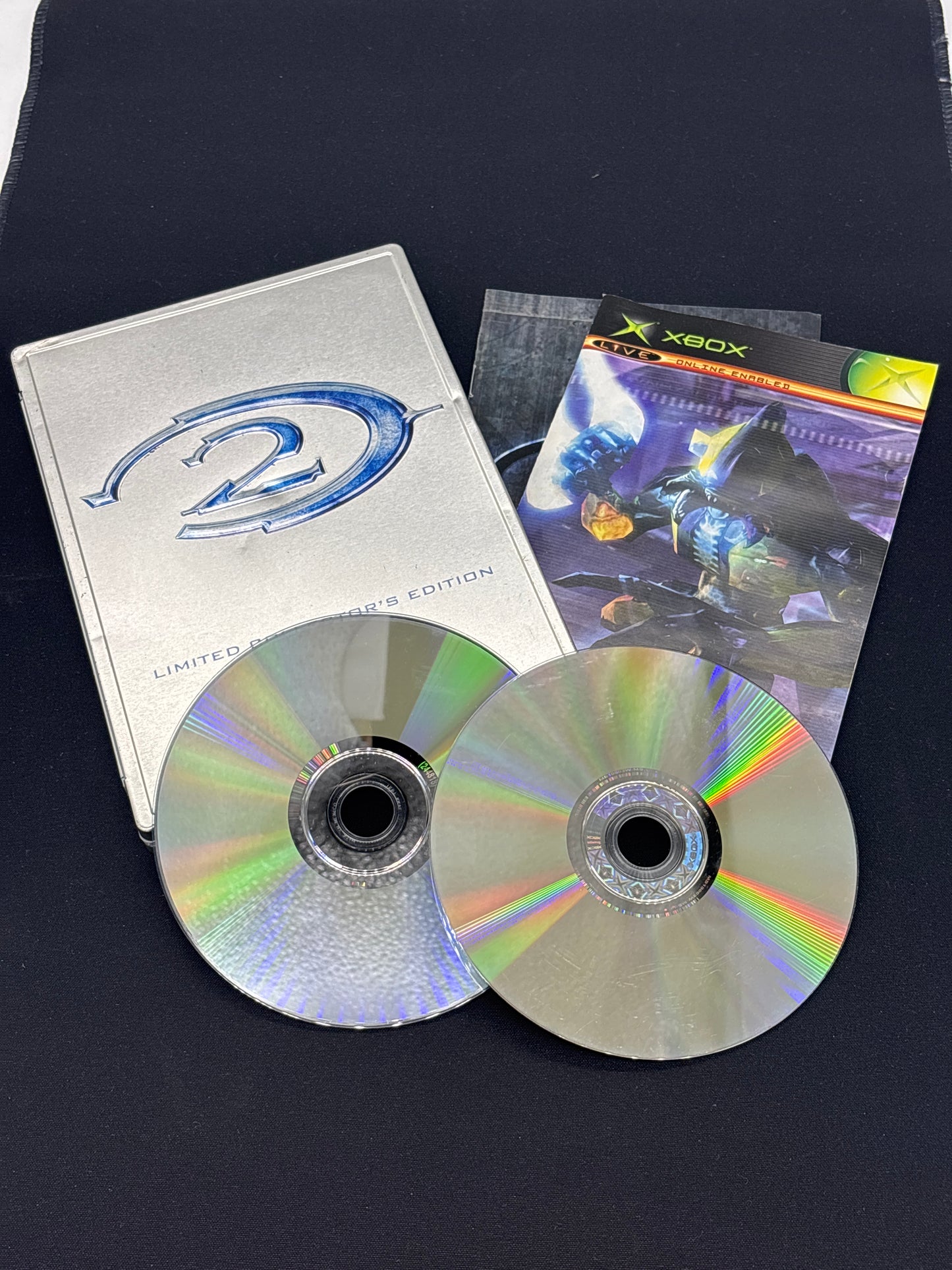 Auction Lot 163: XBOX Halo 2 Collectors Edition Steelbook Video Game CIB