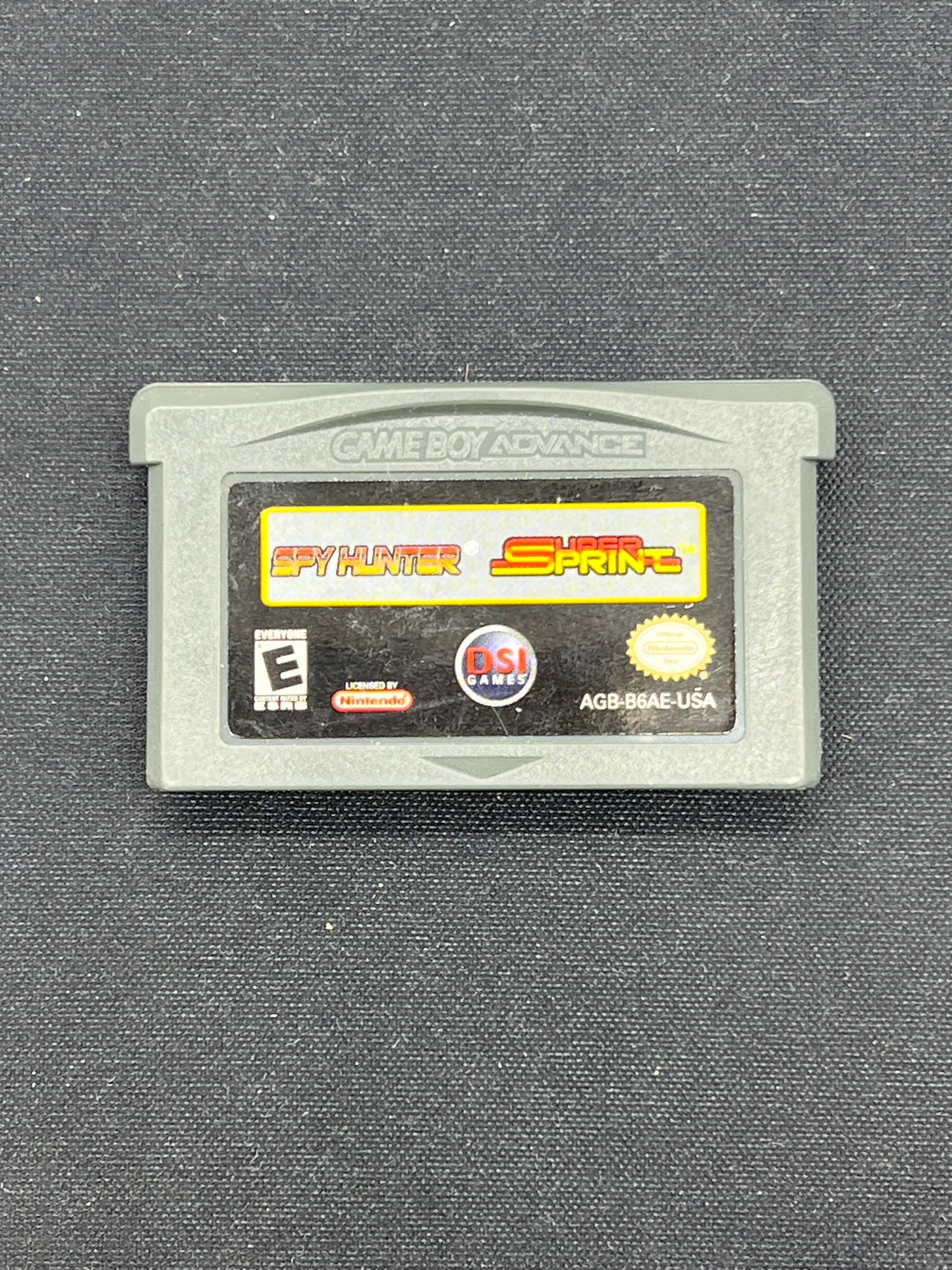Auction Lot 92: Gameboy Advance Spy Hunter Super Sprint Cartridge Only