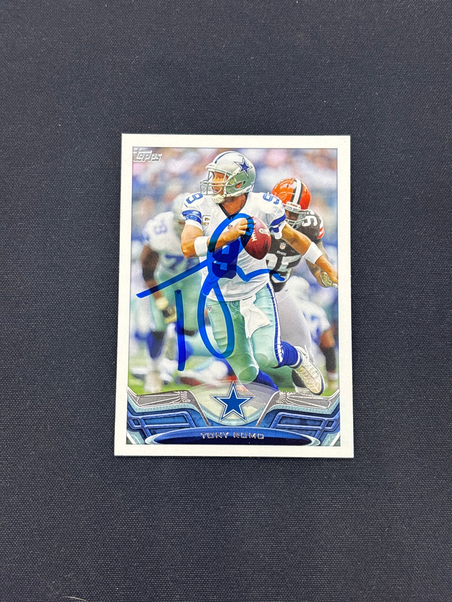 Auction Lot 123: Signed Tony Romo On Card Autograph Card Conditions Vary