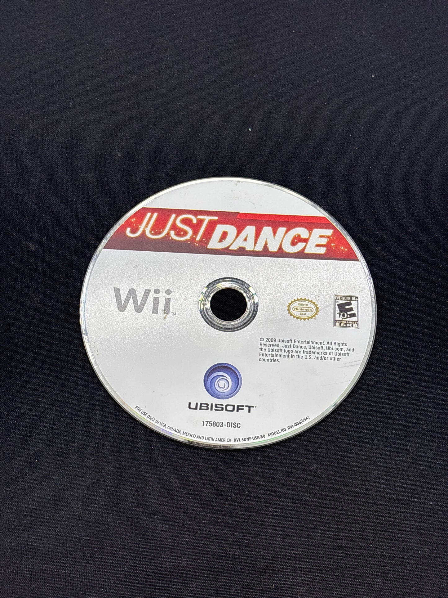 Auction Lot 99: Wii Video Game Just Dance LOOSE