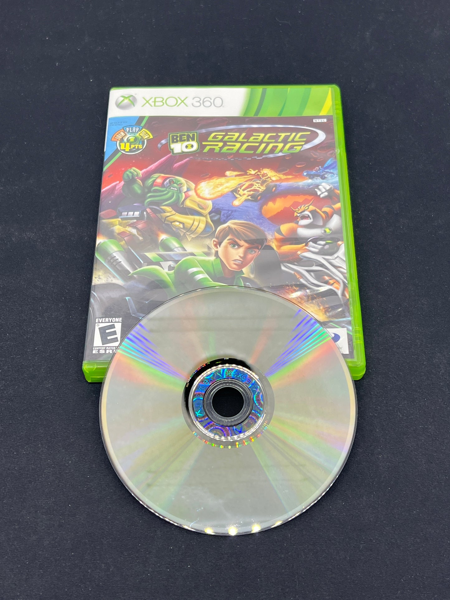 Auction Lot 183: XBOX 360 Video Game Ben 10 Galactic Racing