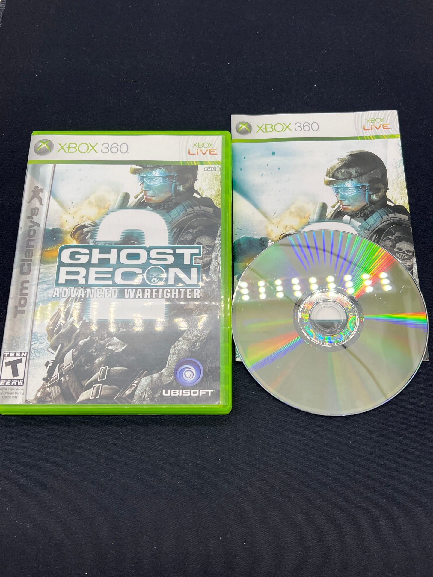 Auction Lot 199: XBOX 360 Game Lot of 2 Ghost Recon Future Soldier