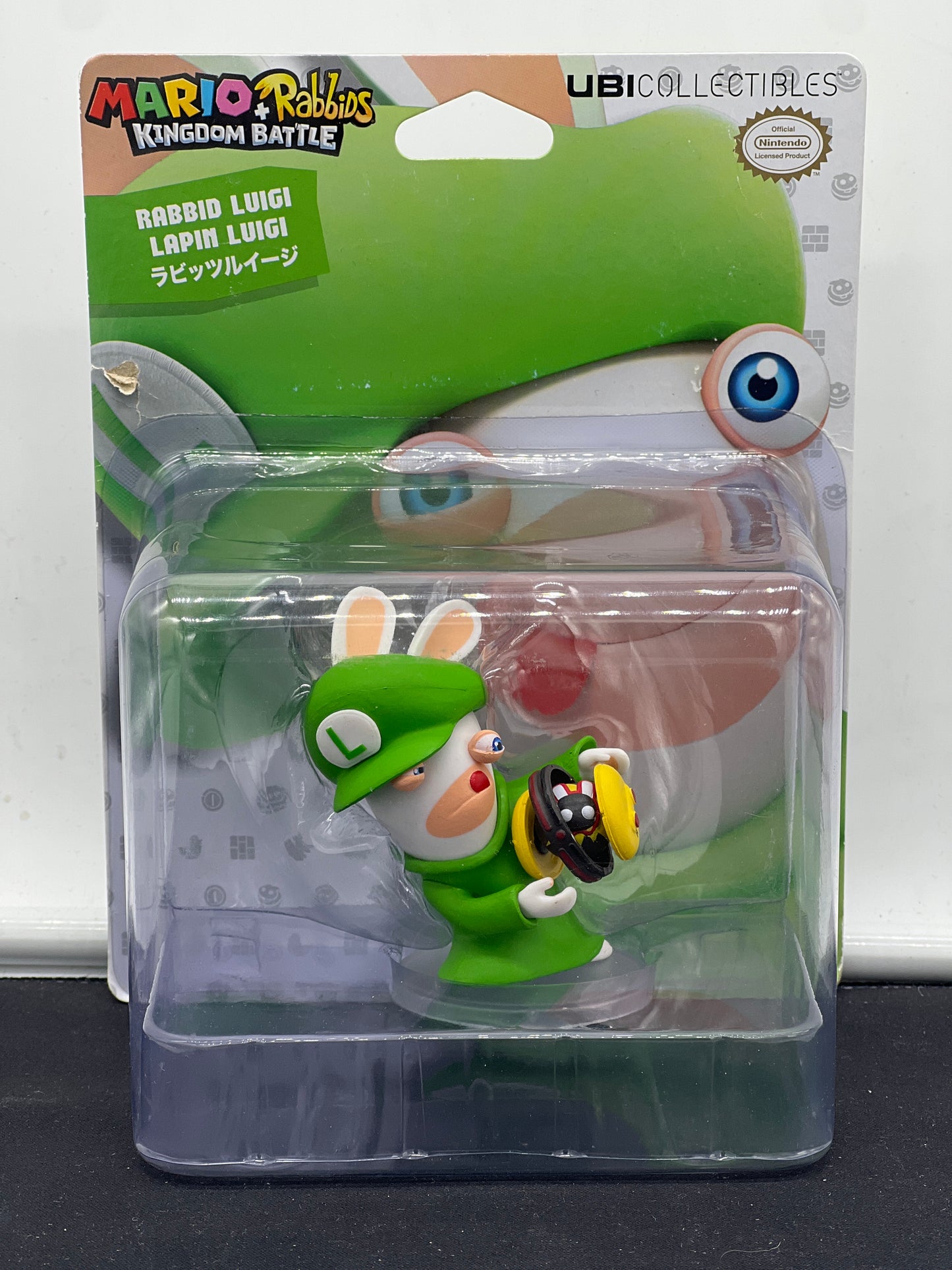 Auction Lot 101: Unauthentic Amiibo Ubi Collects Rabbid Luigi Figure