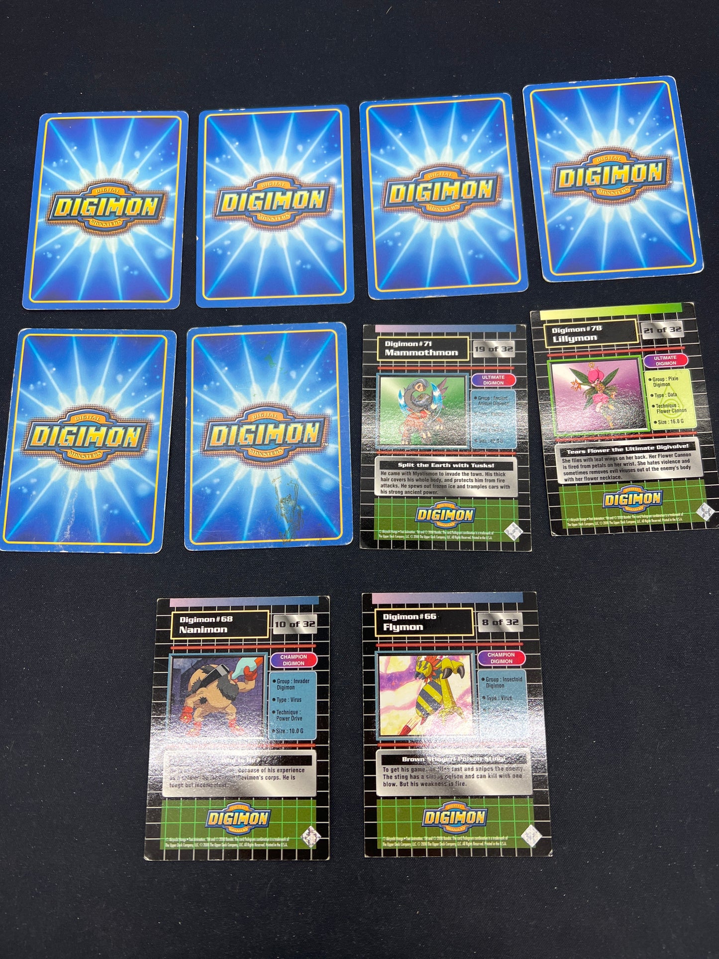 Auction Lot 44: Digimon Cards TCG Lot of 10 Conditions Vary