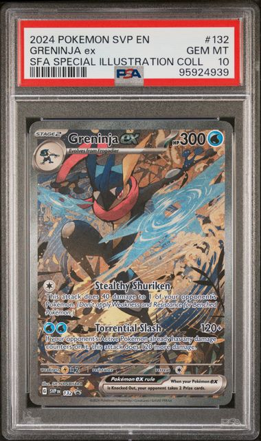 Greninja EX SIR PSA 10