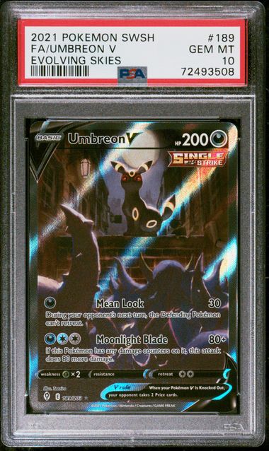 Umbreon 189 Psa 10