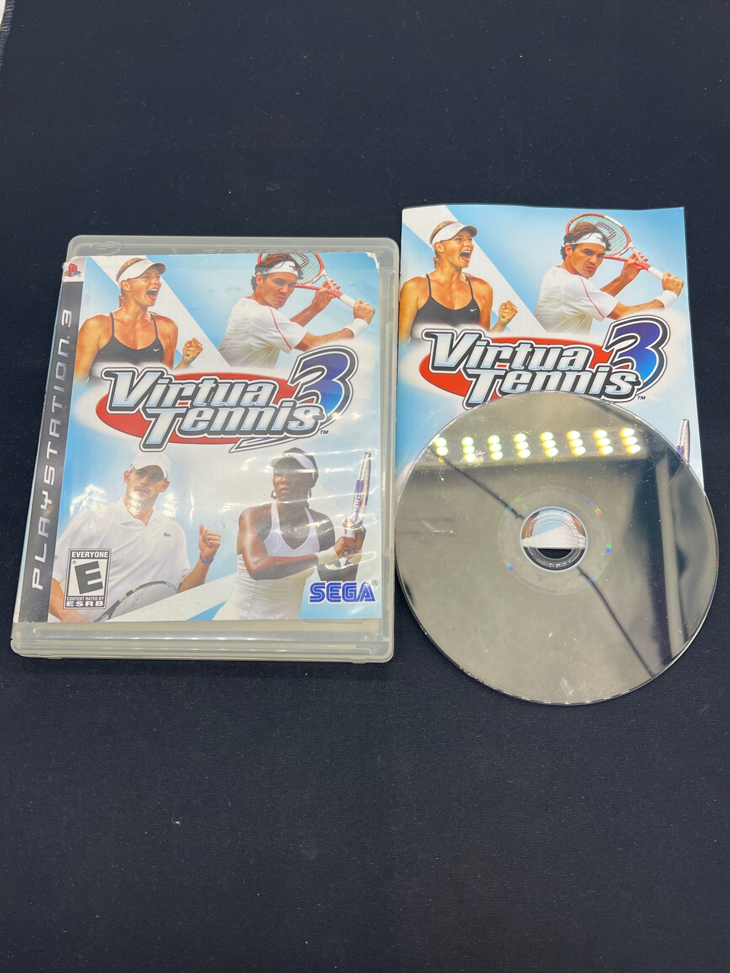 Auction Lot 156: PlayStation 3 Video Game Virtua Tennis 3 CIB