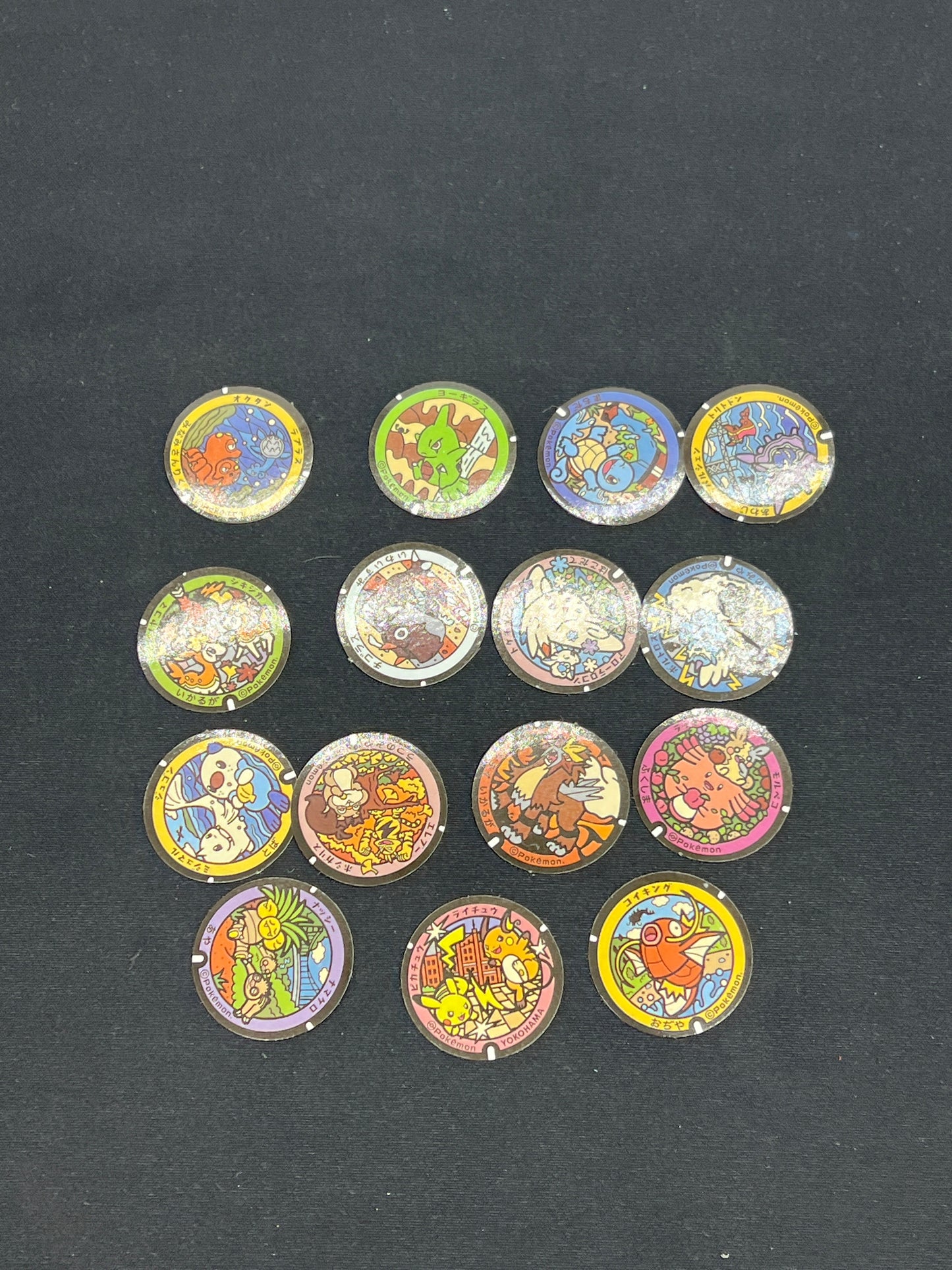 Auction Lot 234: Pokemon Manhole Cover Assorted Sticker Lot 3