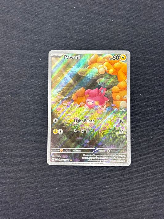 Auction Lot 361: Pawmi Illustration Rare Card Conditions Vary