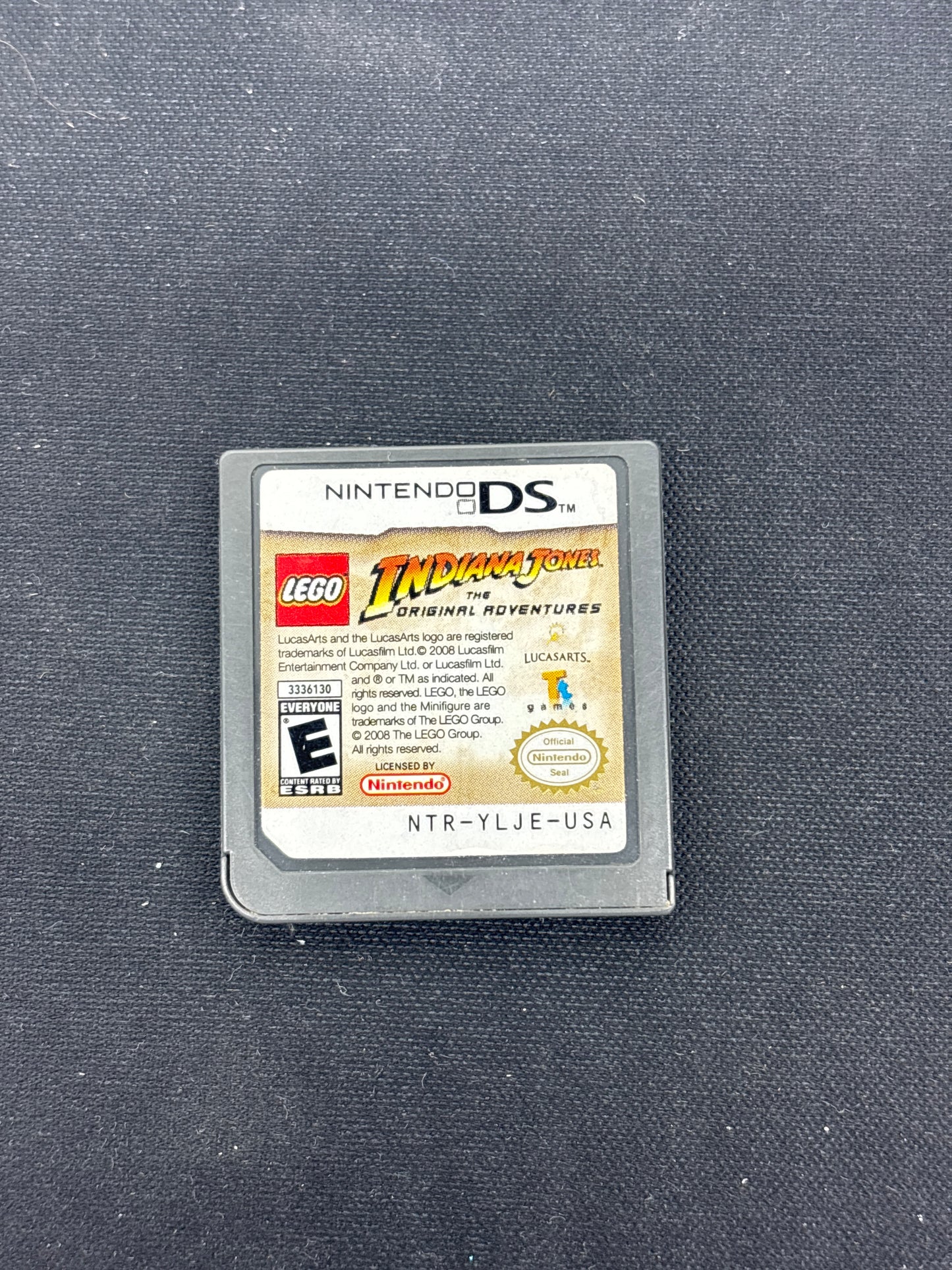 Auction Lot 308: Nintendo DS Video Game Loose Lego Indiana Jones