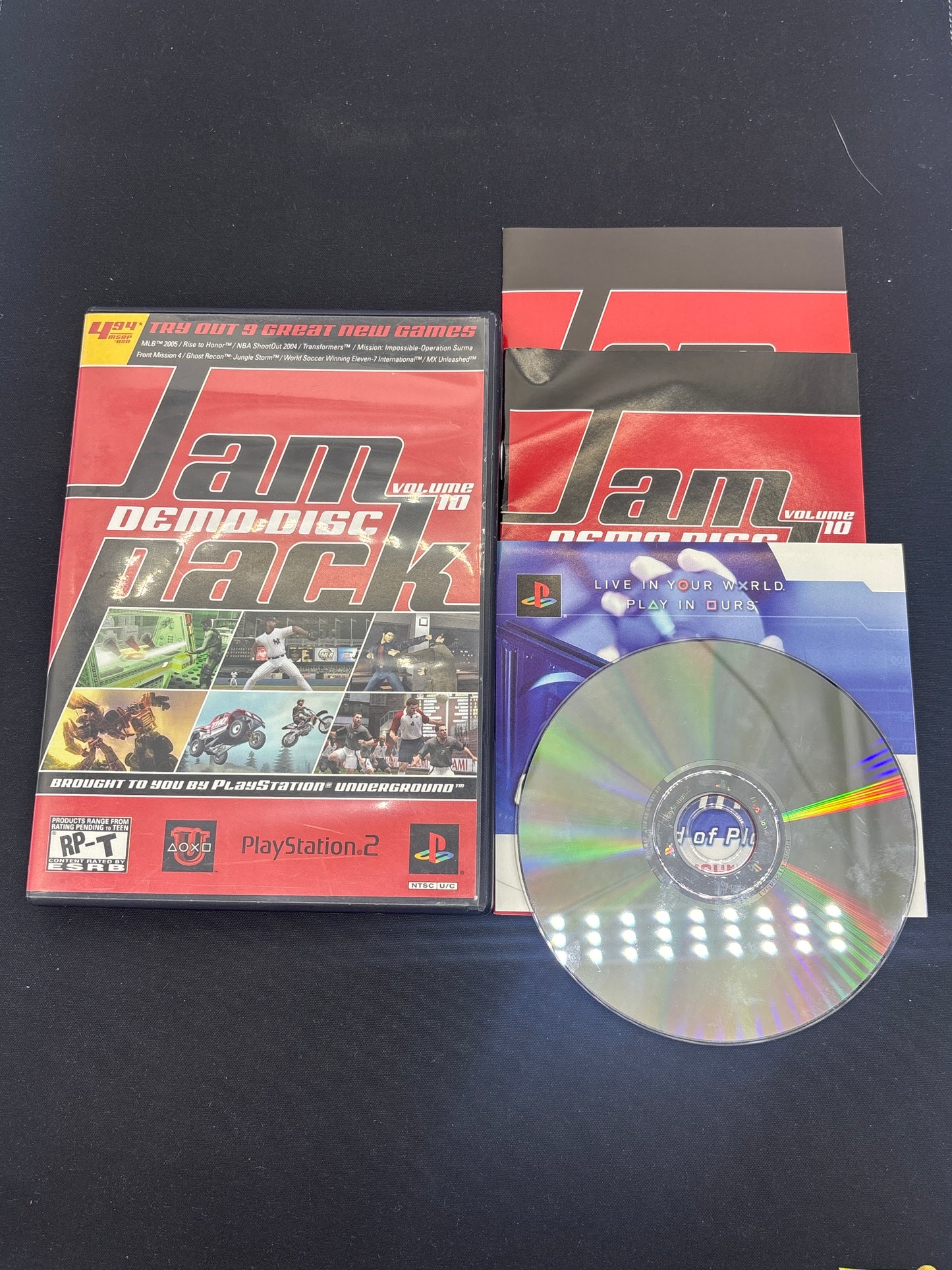 Auction Lot 156: Playstation 2 Video Game Jam Pack Vol 10 CIB
