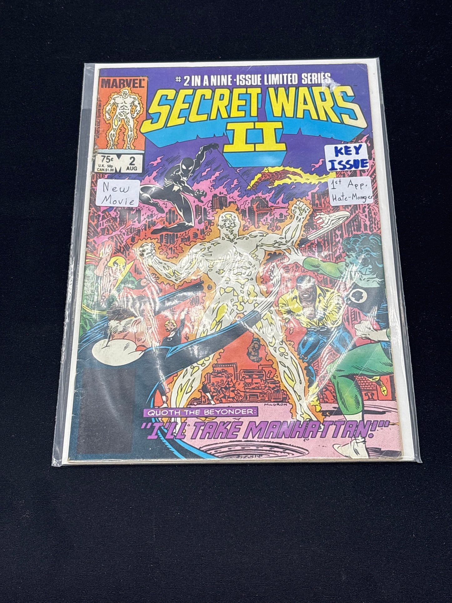 Auction Lot 207: Marvel Comics Secret Wars 2 Issue 2 Comic Book
