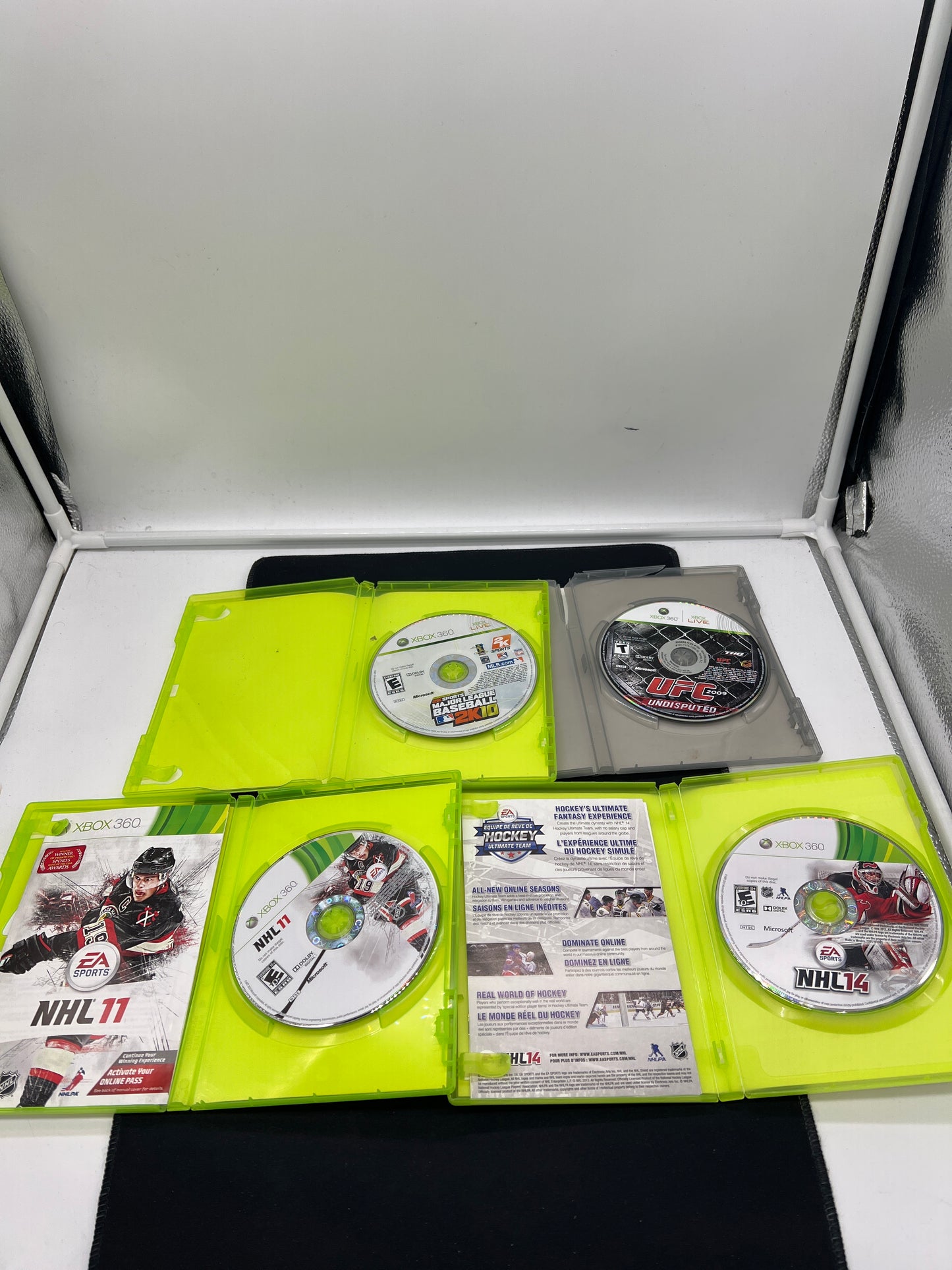 Auction Lot 100: XBOX 360 Assorted Video Game Sports Lot