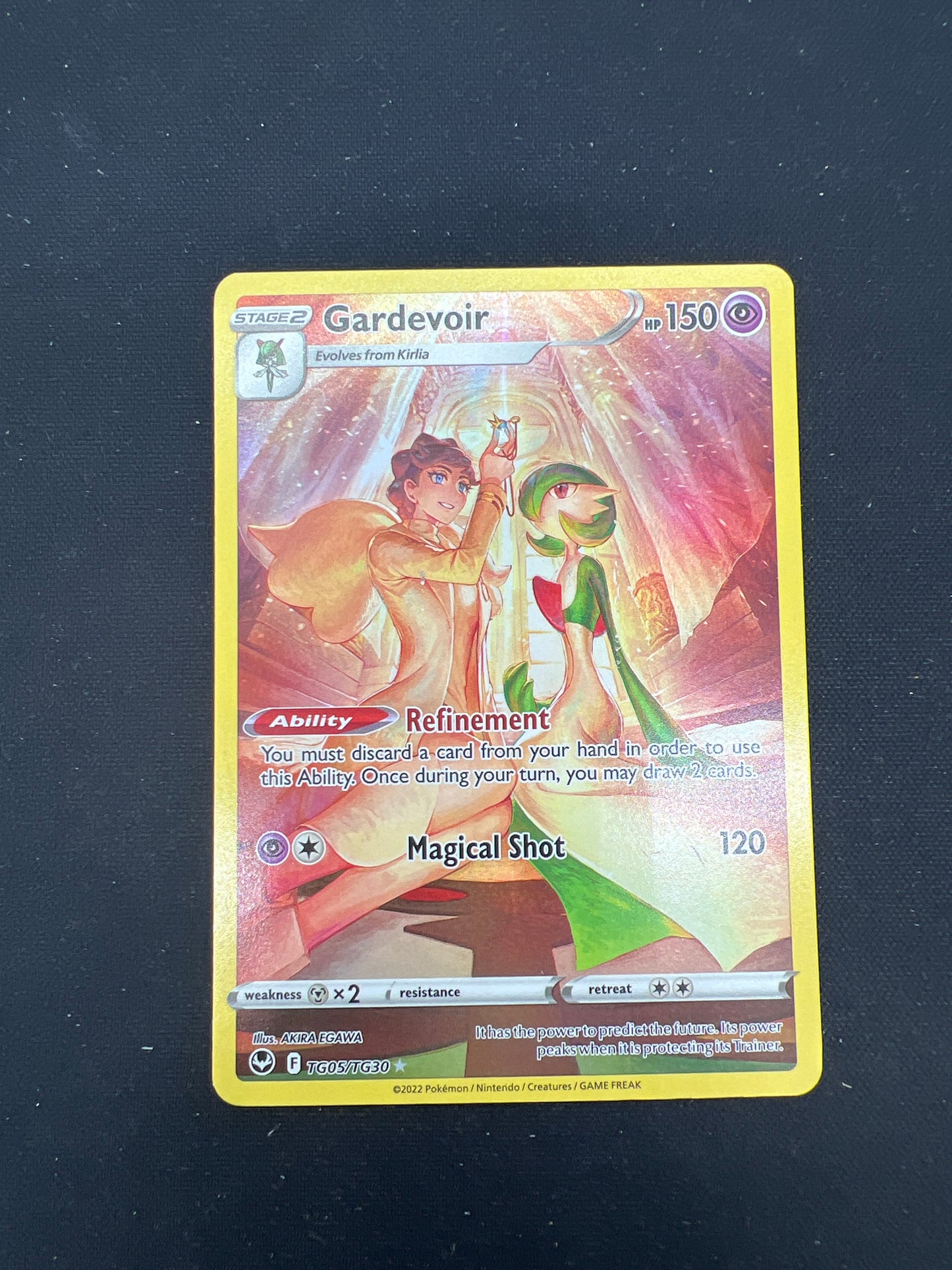 Auction Lot 109: Pokemon Cards Gardevoir Trainer Gallery Full Art Condition Vary
