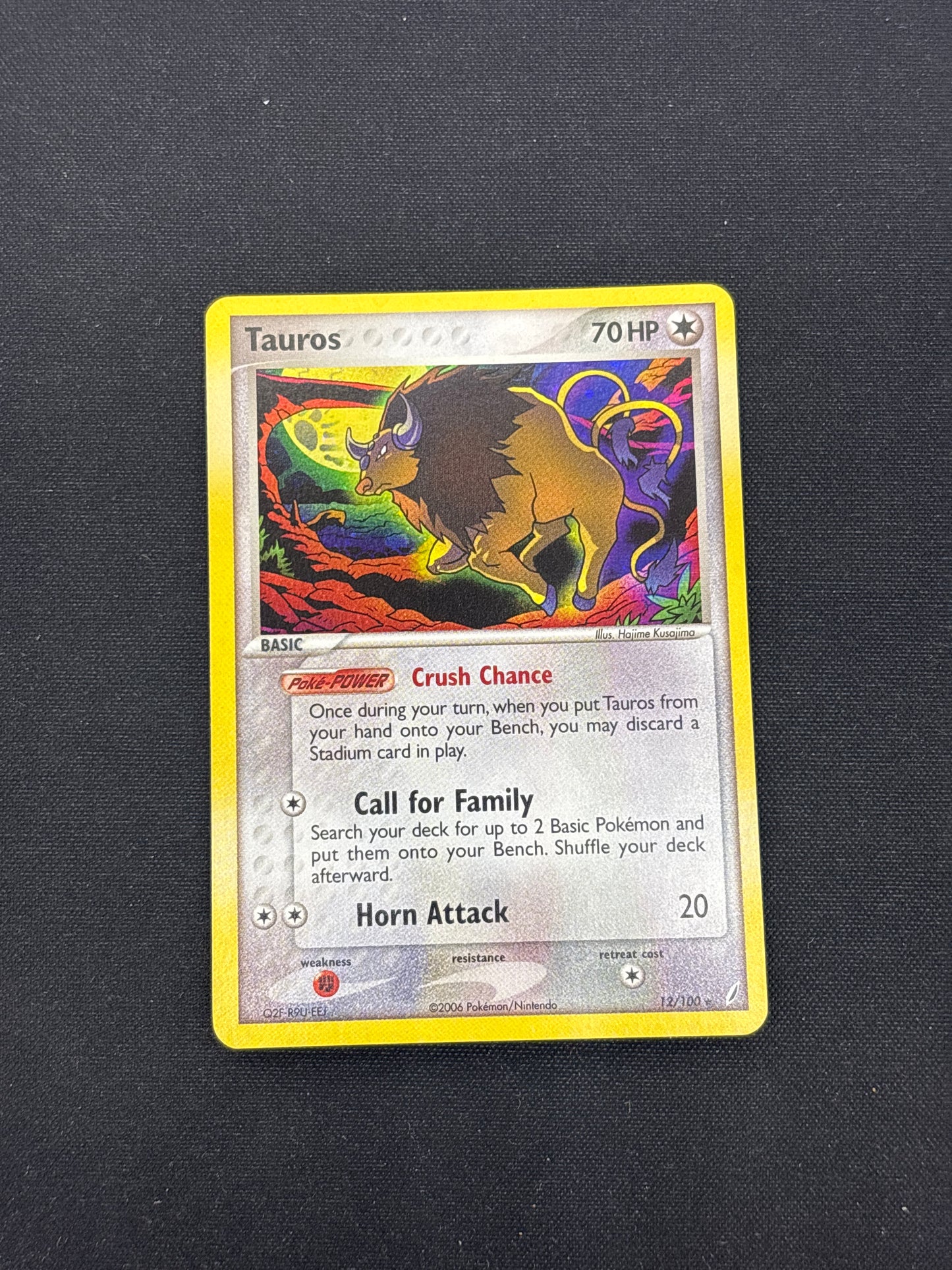 Auction Lot 444: Pokemon Cards Tauros Holo Condition Vary