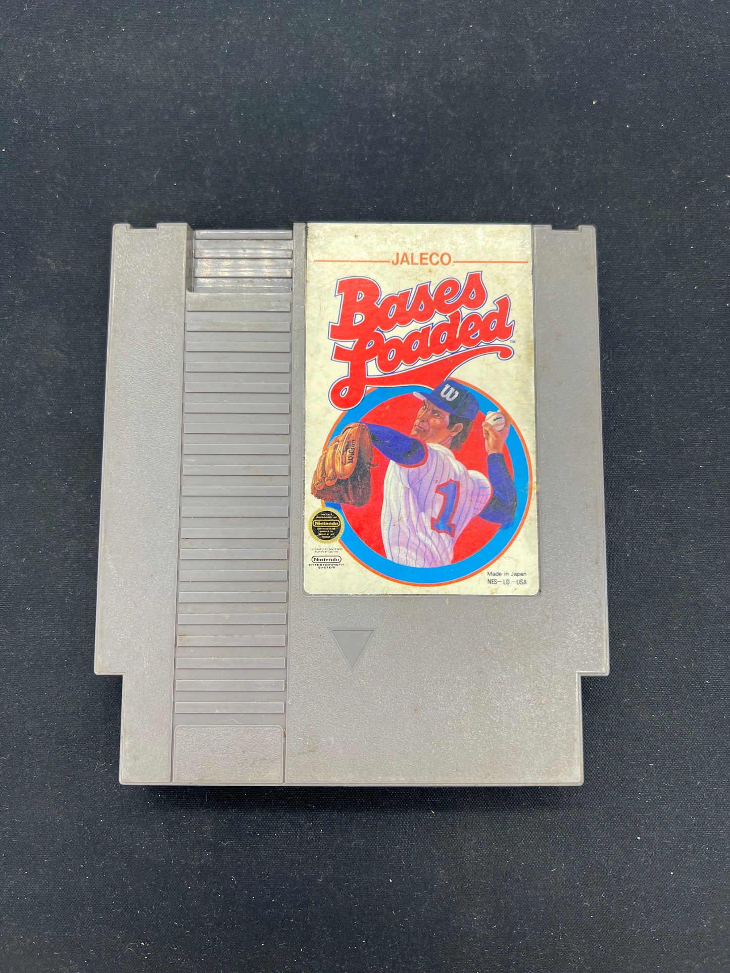 Auction Lot 176: NES Video Game Bases Loaded Loose