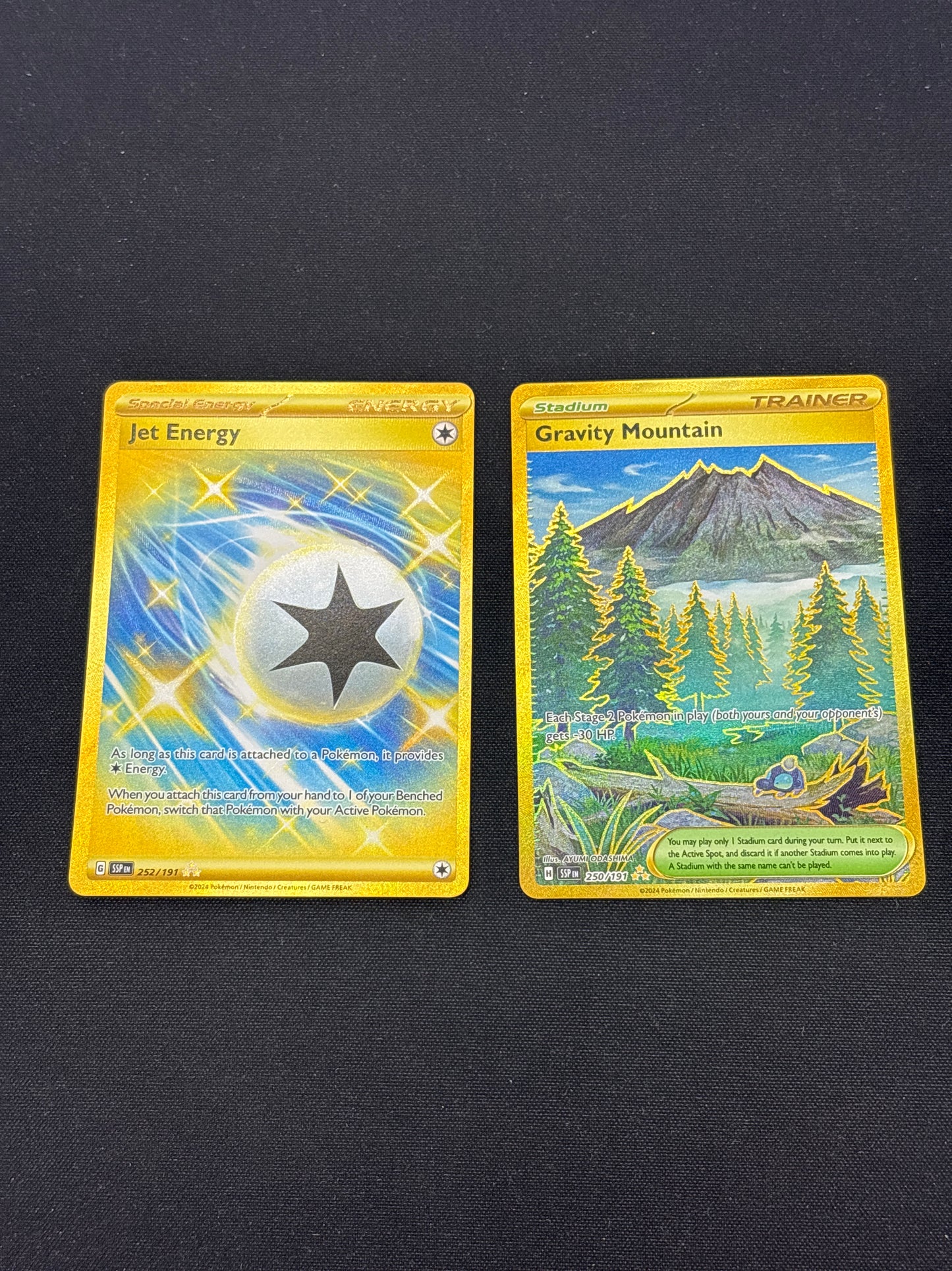 Auction Lot 167: Pokemon Cards Lot of 2 Hyper Rare Full Art Energy + Trainers Conditions Vary