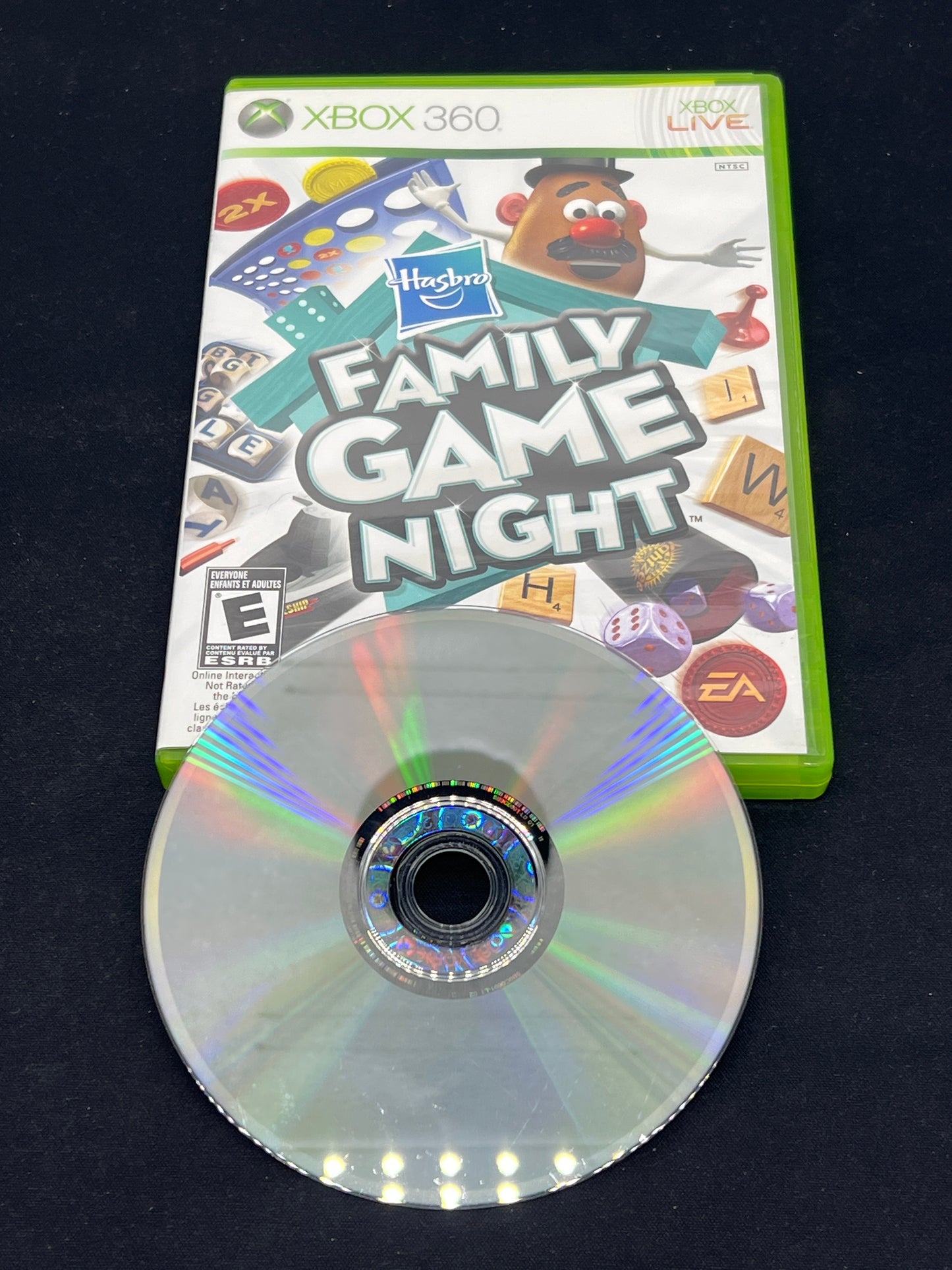 Auction Lot 214: XBOX 360 Video Game Hasbro Family Game Night