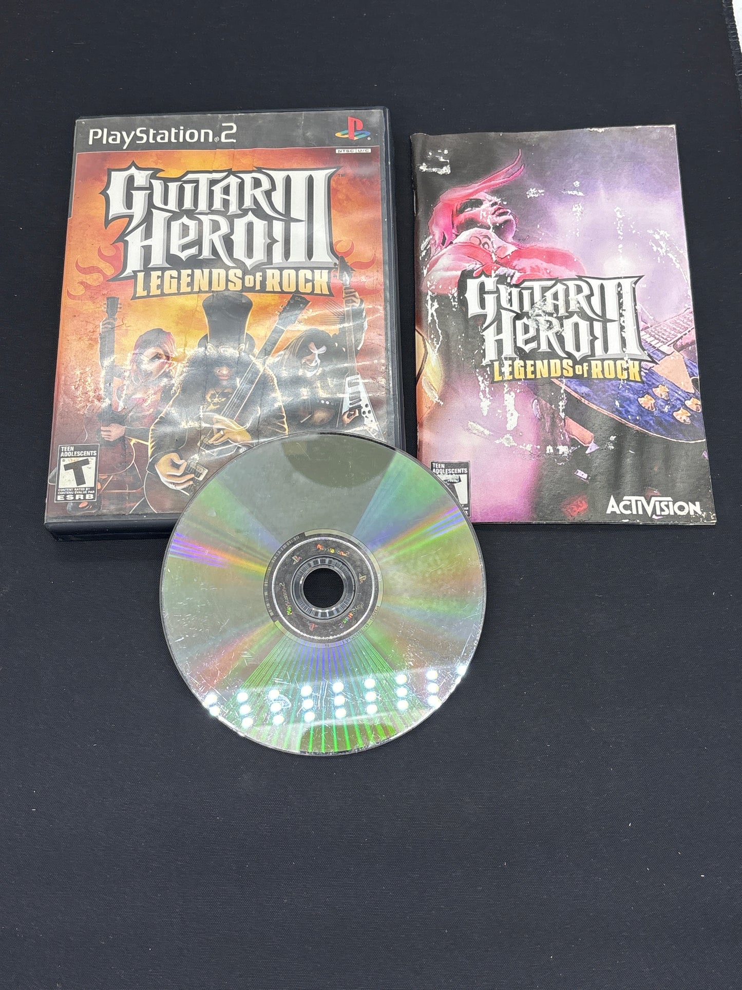 Auction Lot 153: Guitar Hero 3 Legends of Rock Video Game PlayStation 2 CIB