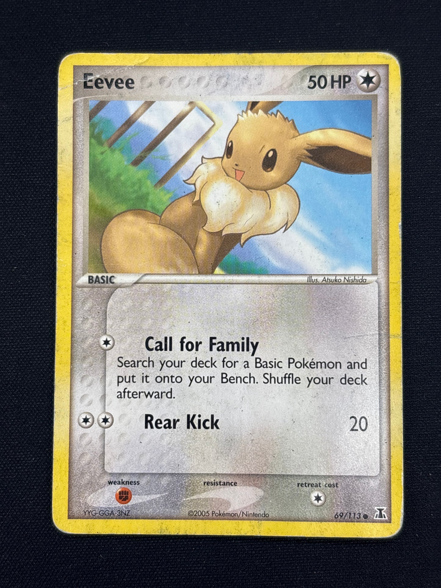 Auction Lot 130: Eevee Pokemon Delta Species Card Common Card Conditions Vary