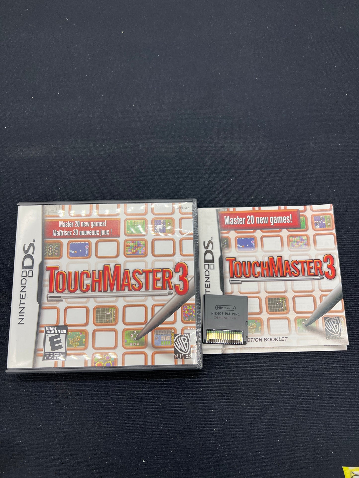 Auction Lot 193: Nintendo DS Touch Master 3 CIB