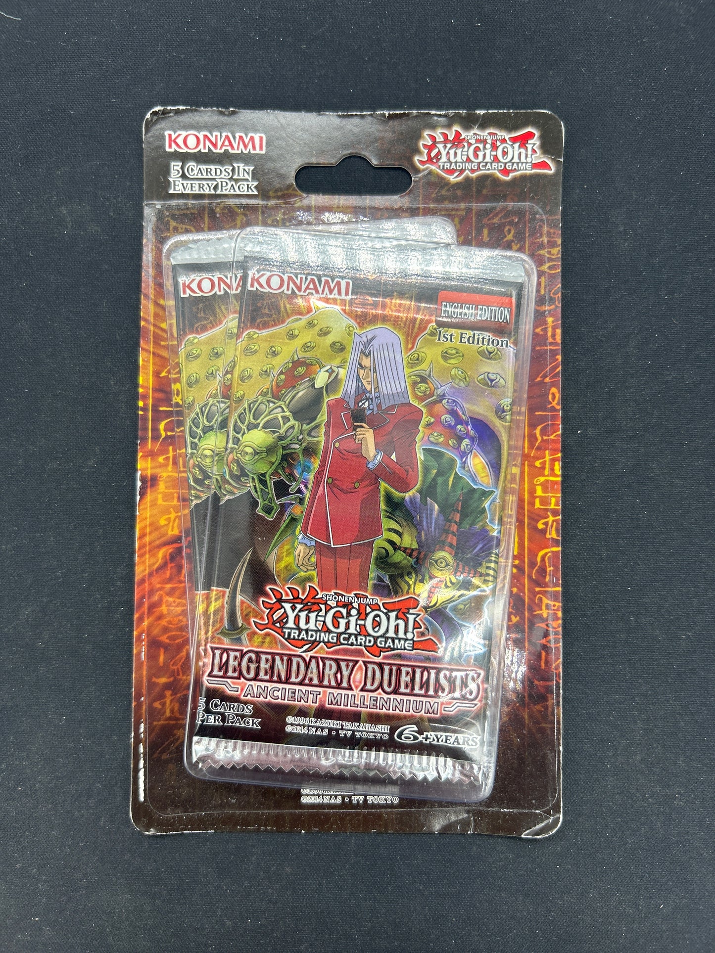 Auction Lot 481: Yugioh Legendary Duelists 2 Pack Blister Sealed