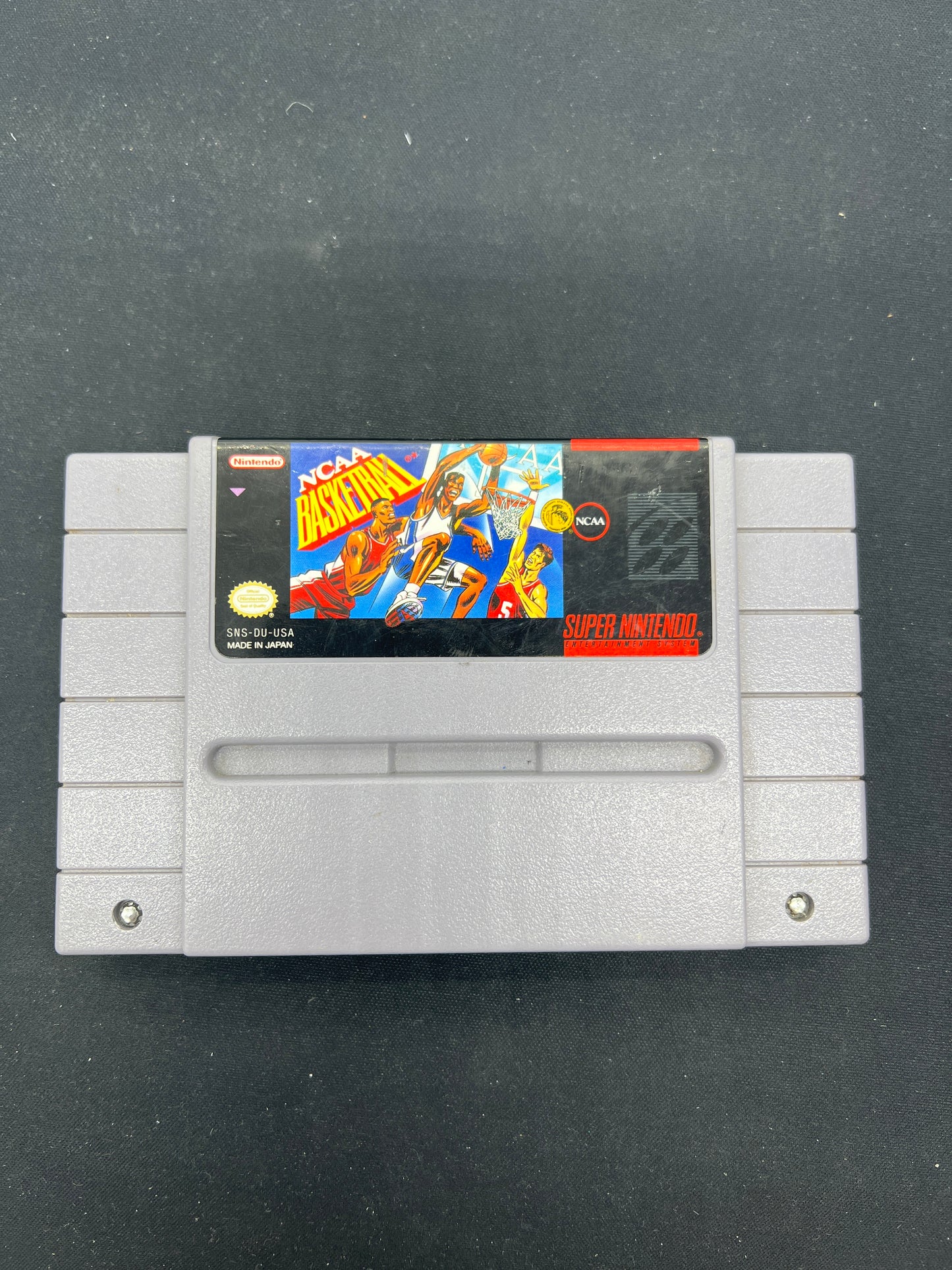 Auction Lot 320: Nintendo SNES Video Game Loose NCAA Basketball