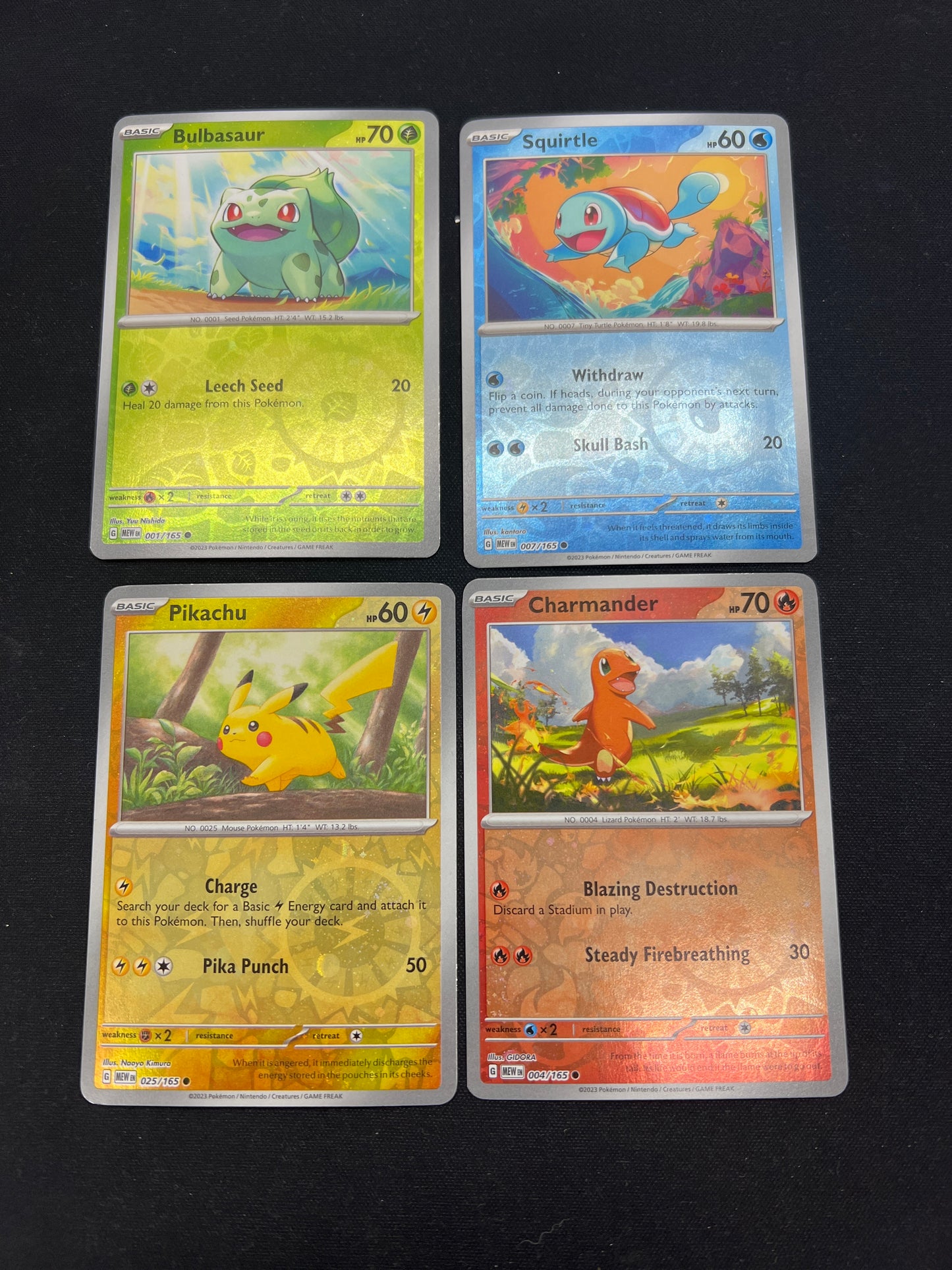 Auction Lot 13: Pokemon Cards SV 151 Cosmo Reverse Holos Conditions Vary