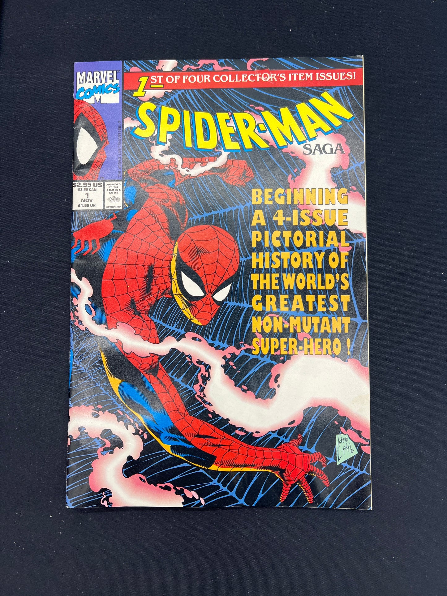 Auction Lot 456: Marvel Comics Spiderman Saga Issue 1 Collectors Items
