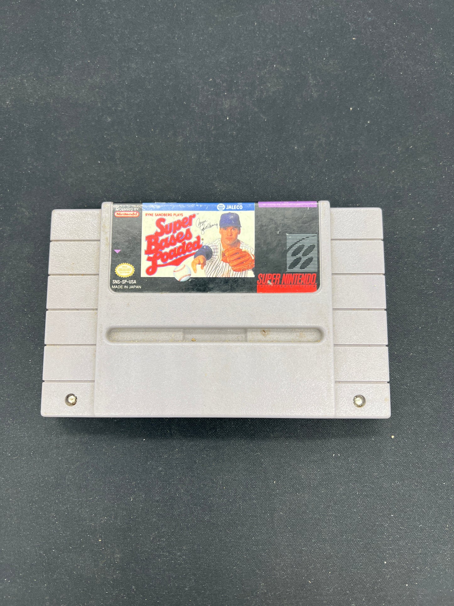 Auction Lot 159: SNES Video Game Super Bases Loaded Loose