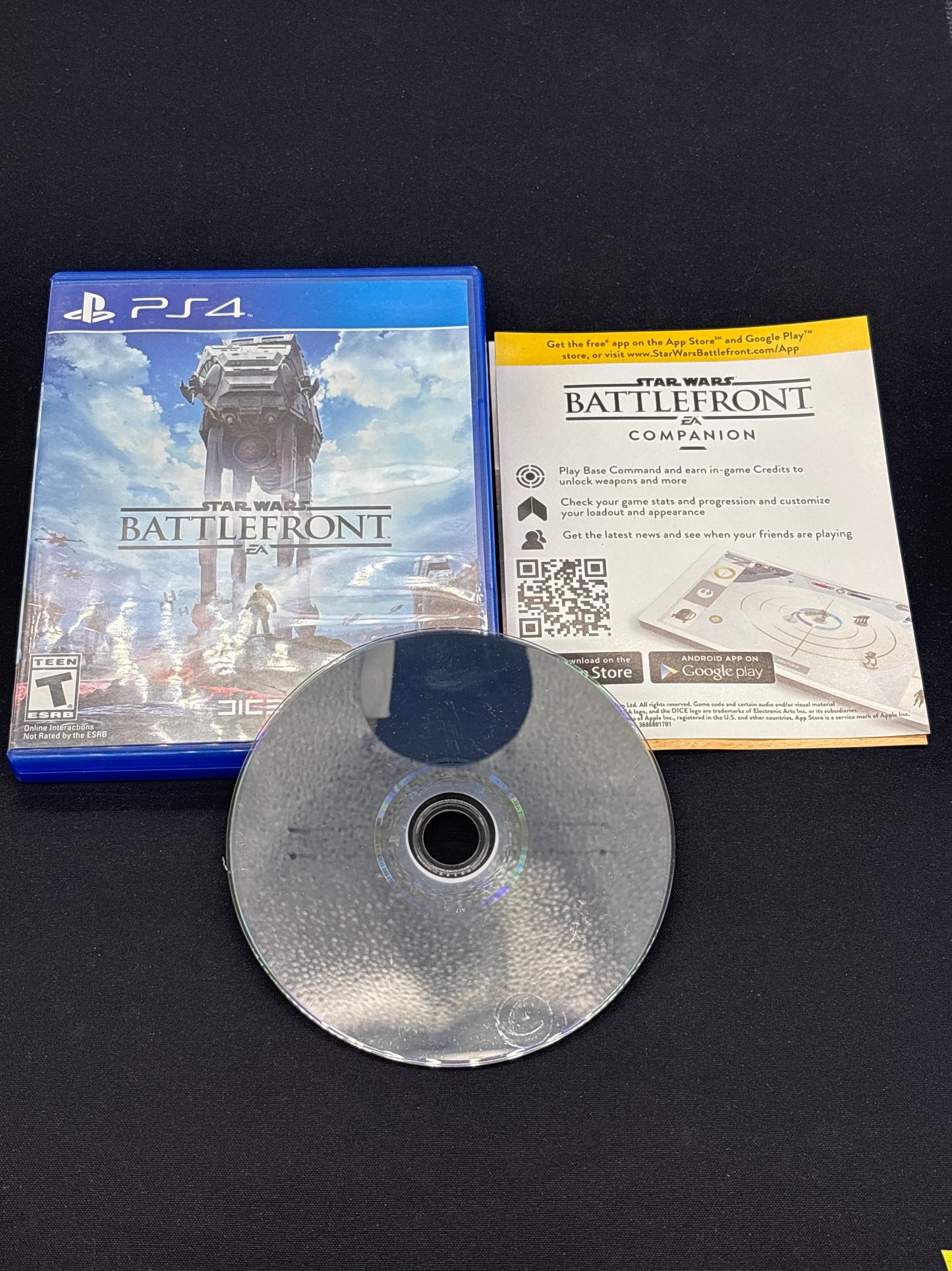 Auction Lot 173: PS4 Star Wars Battlefront Complete with Case & Disc