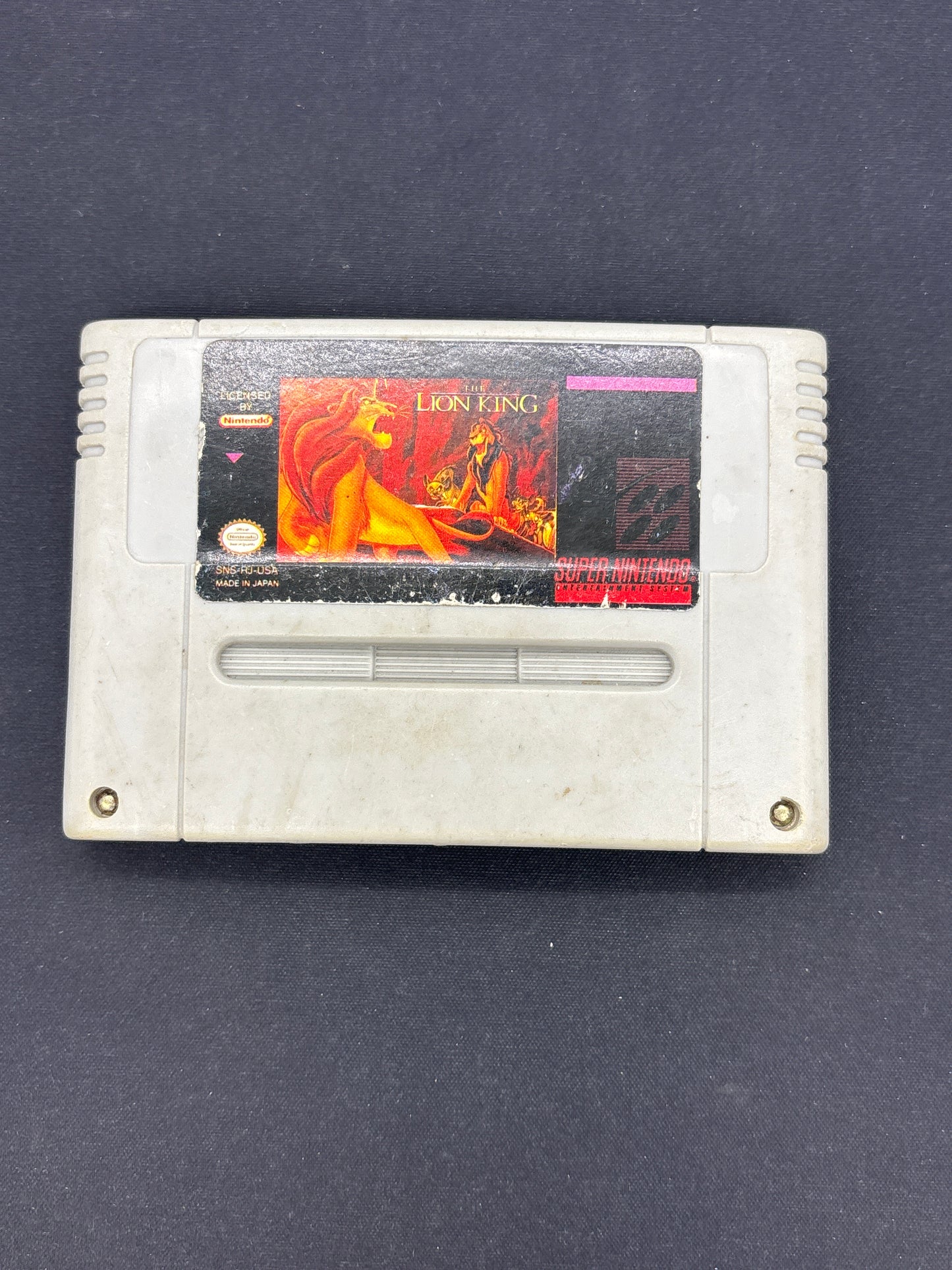 Auction Lot 143: Super Famicom Video Game Lion King