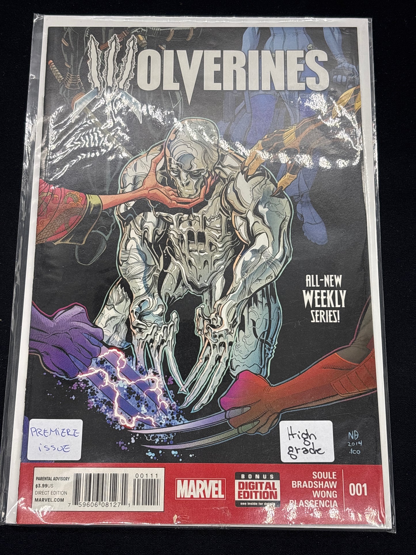 Auction Lot 257: Marvel Comics Wolverines Issue 001