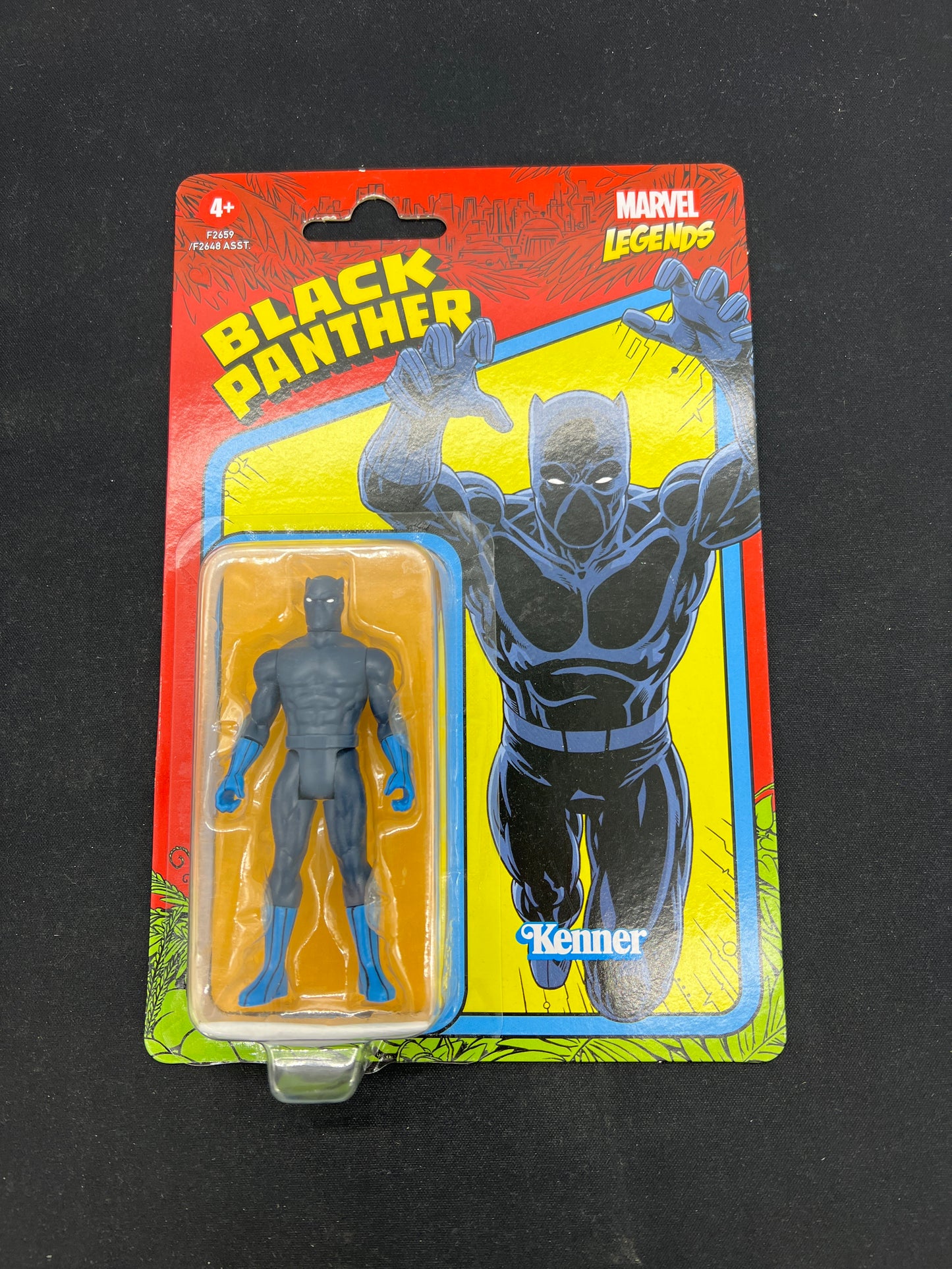 Auction Lot 5: Kenner Toys Marvel Action Figures Black Panther Lot 2