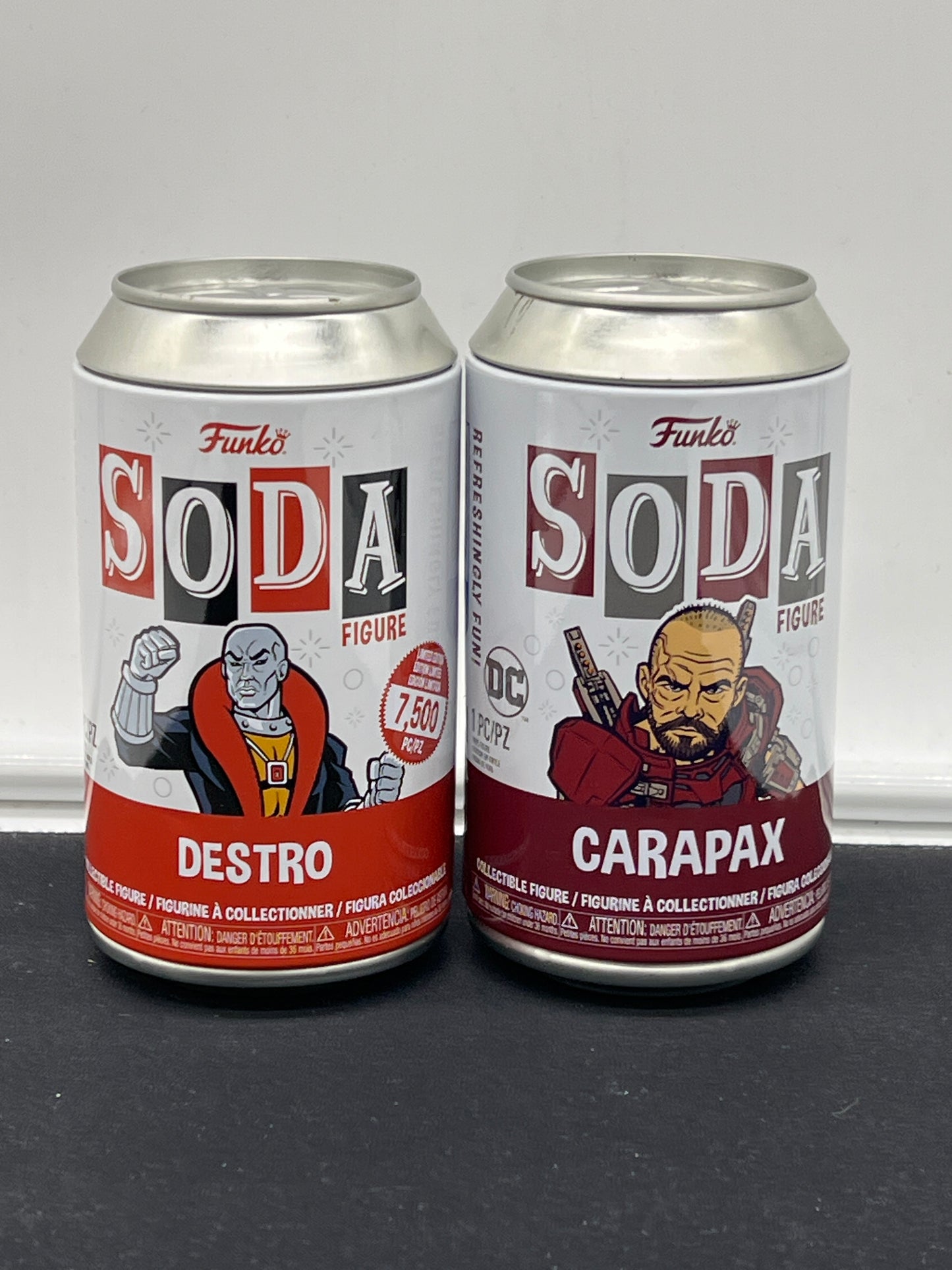 Auction Lot 47: Funko Soda Lot of 2 Destro & Carapax