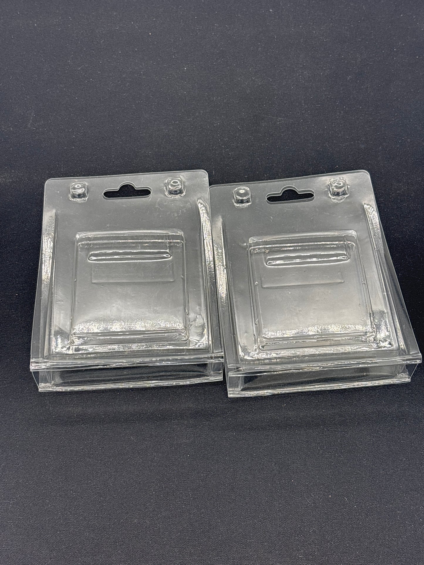 Auction Lot 31: Lot of 2 Plastic Blister Packaging Game Boy Cases - Empty