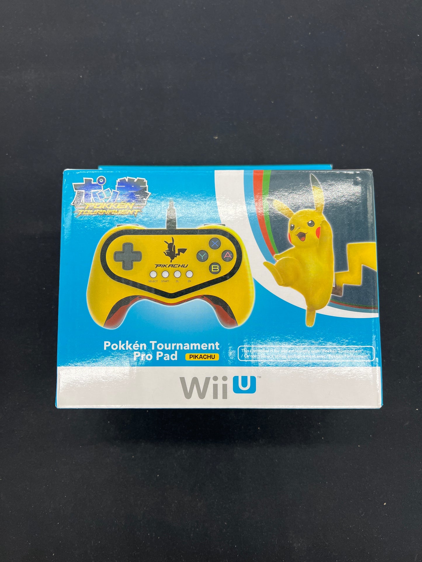 Auction Lot 155: Pokken Tournament Pro Pad Pikachu Wii U
