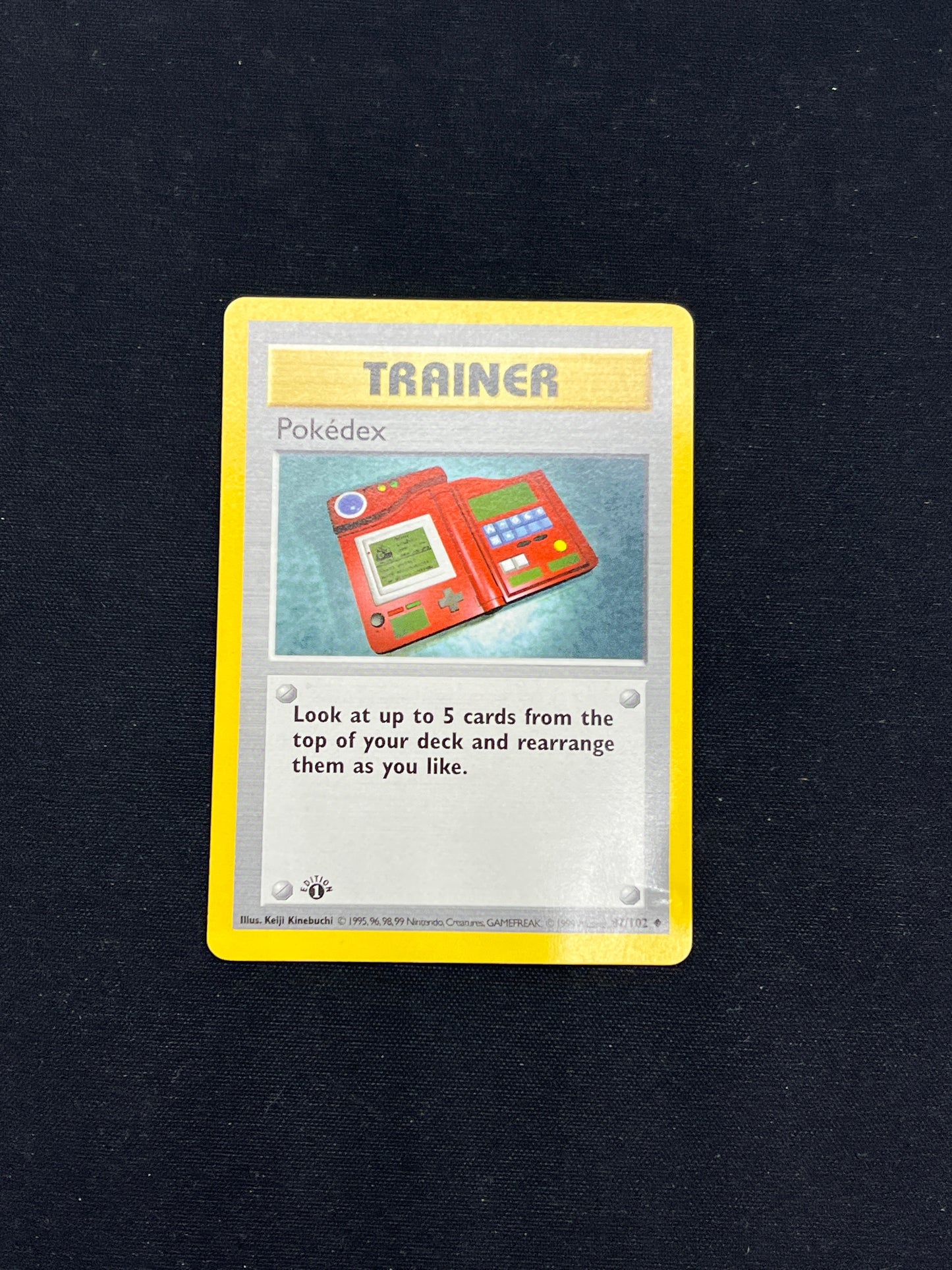Auction Lot 33: Pokemon Cards Pokedex 1st Edition Base Set Conditions Vary
