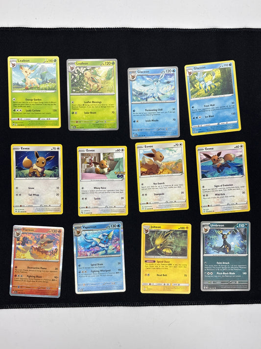Auction Lot 291: Pokemon Eeveelution Card Lot Condition Vary