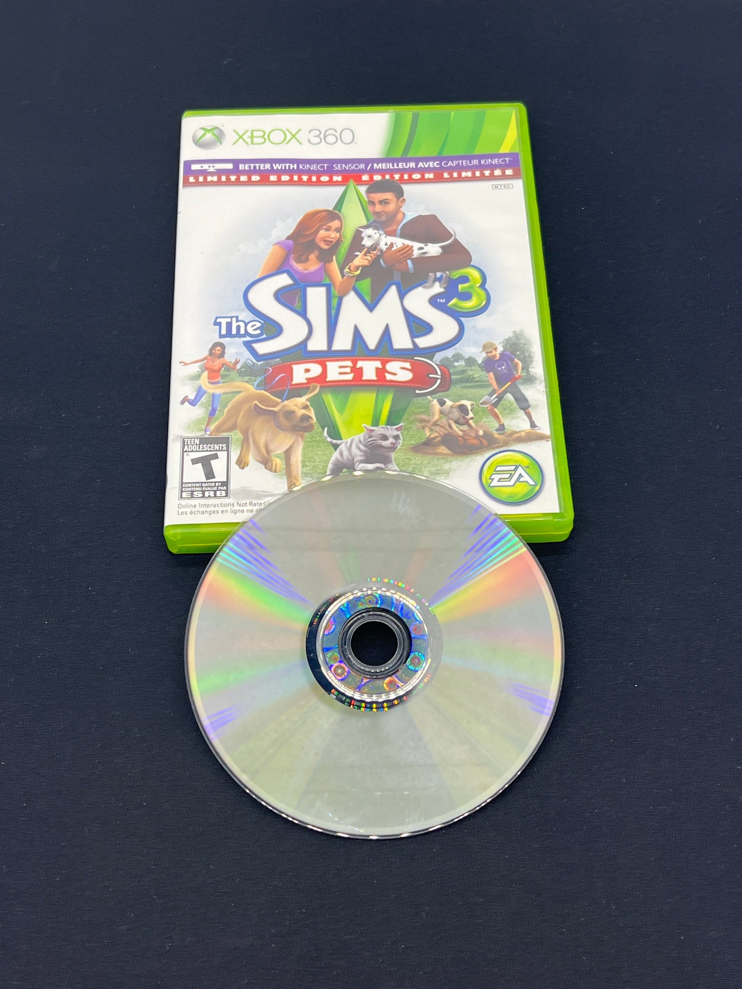 Auction Lot 135: XBOX 360 Video Game The Sims 3 Pets