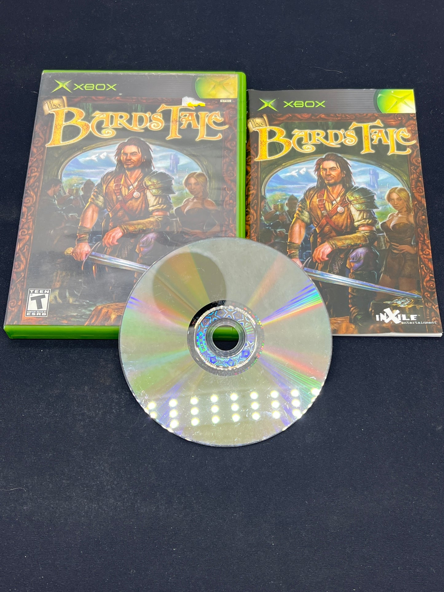 Auction Lot 61: XBOX Video Game The Bard's Tale CIB