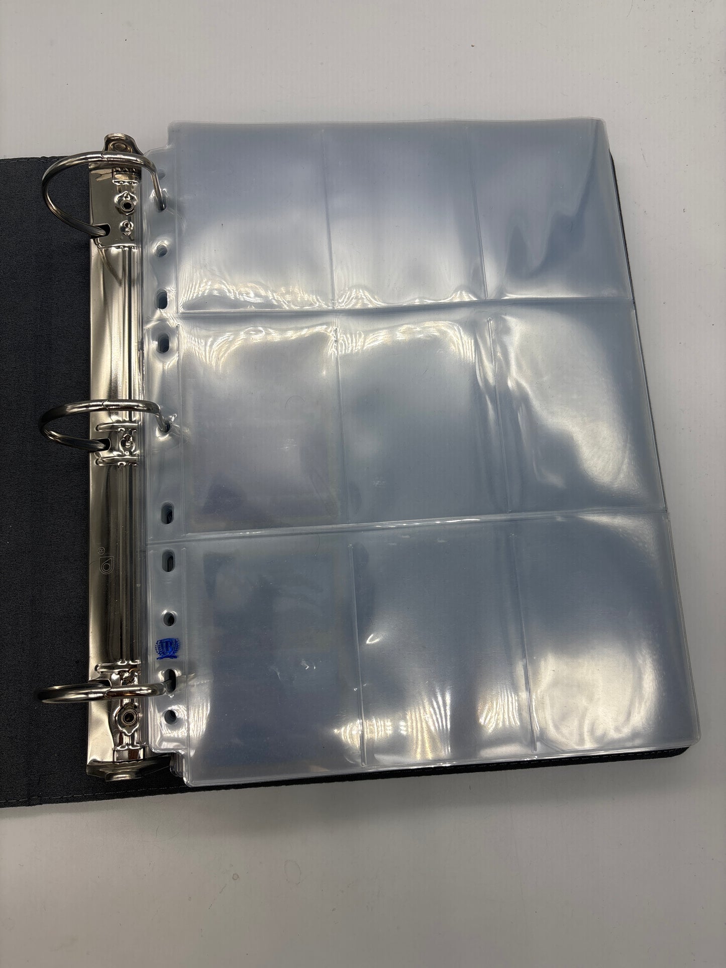 Auction Lot 62: 9 Pocket Three Ring Binder